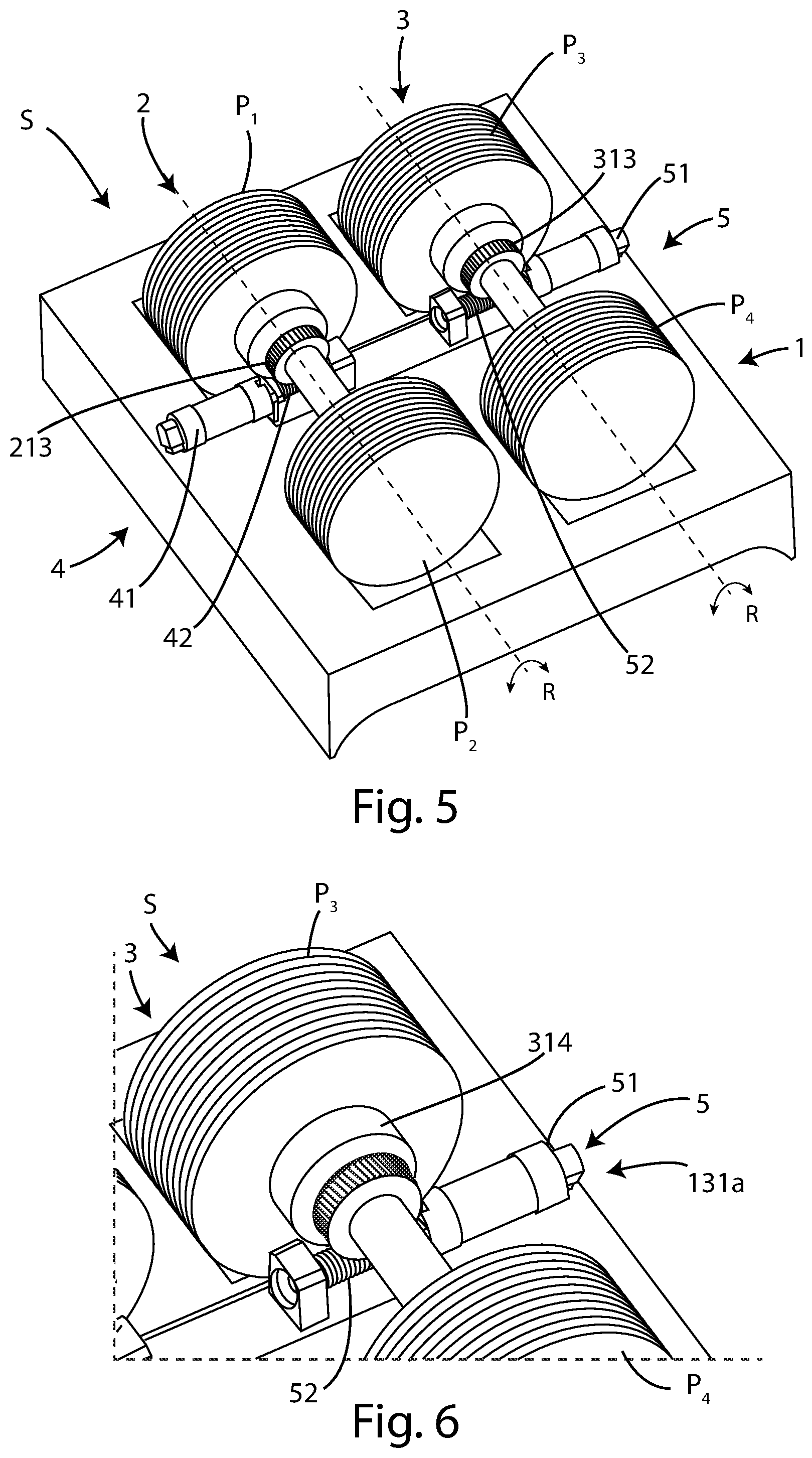 Patent US11771942 Figure 3 – Automatic regulation system for the weight of a dumbbell