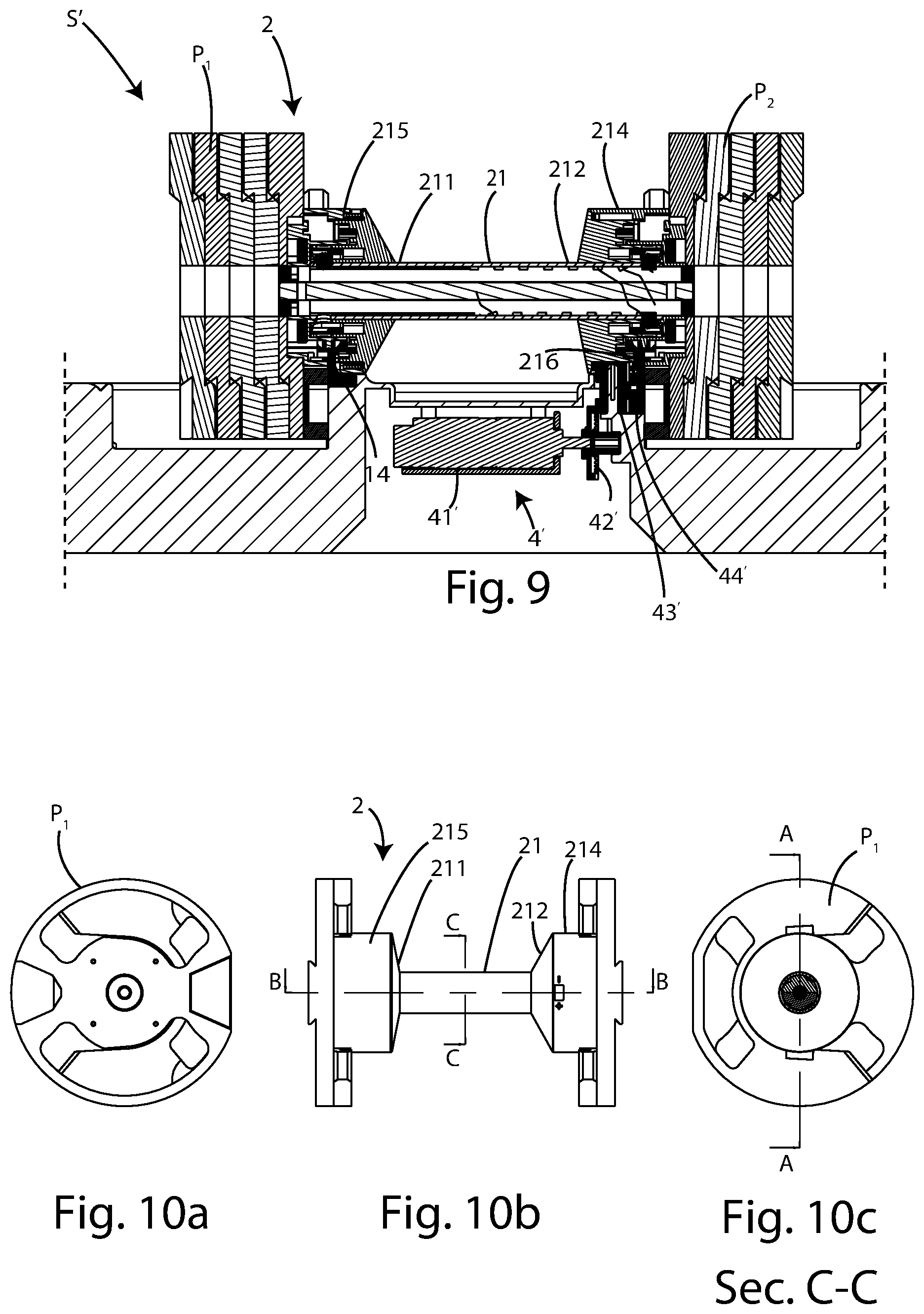 Patent US11771942 Figure 5 – Automatic regulation system for the weight of a dumbbell