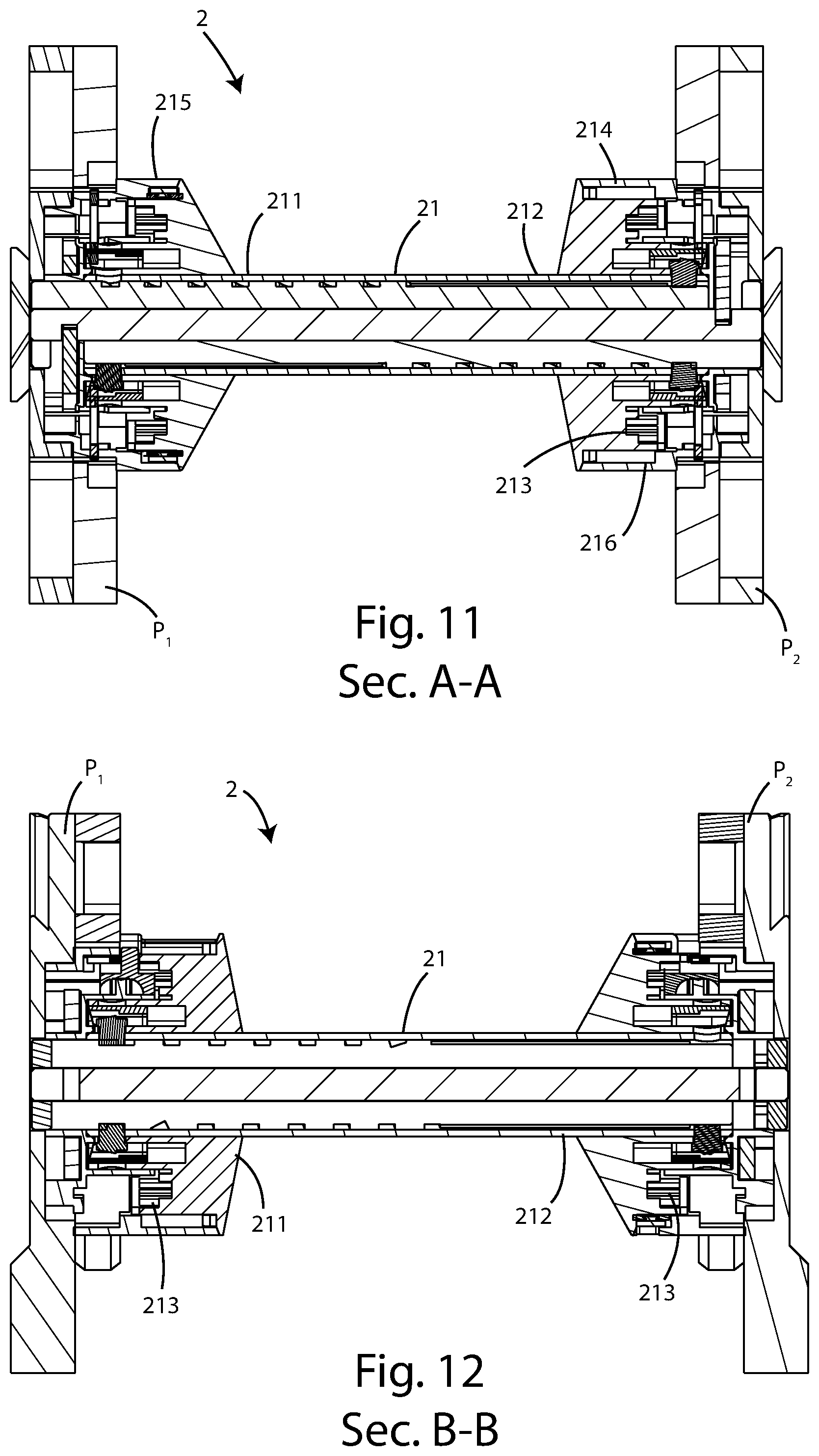 Patent US11771942 Figure 6 – Automatic regulation system for the weight of a dumbbell