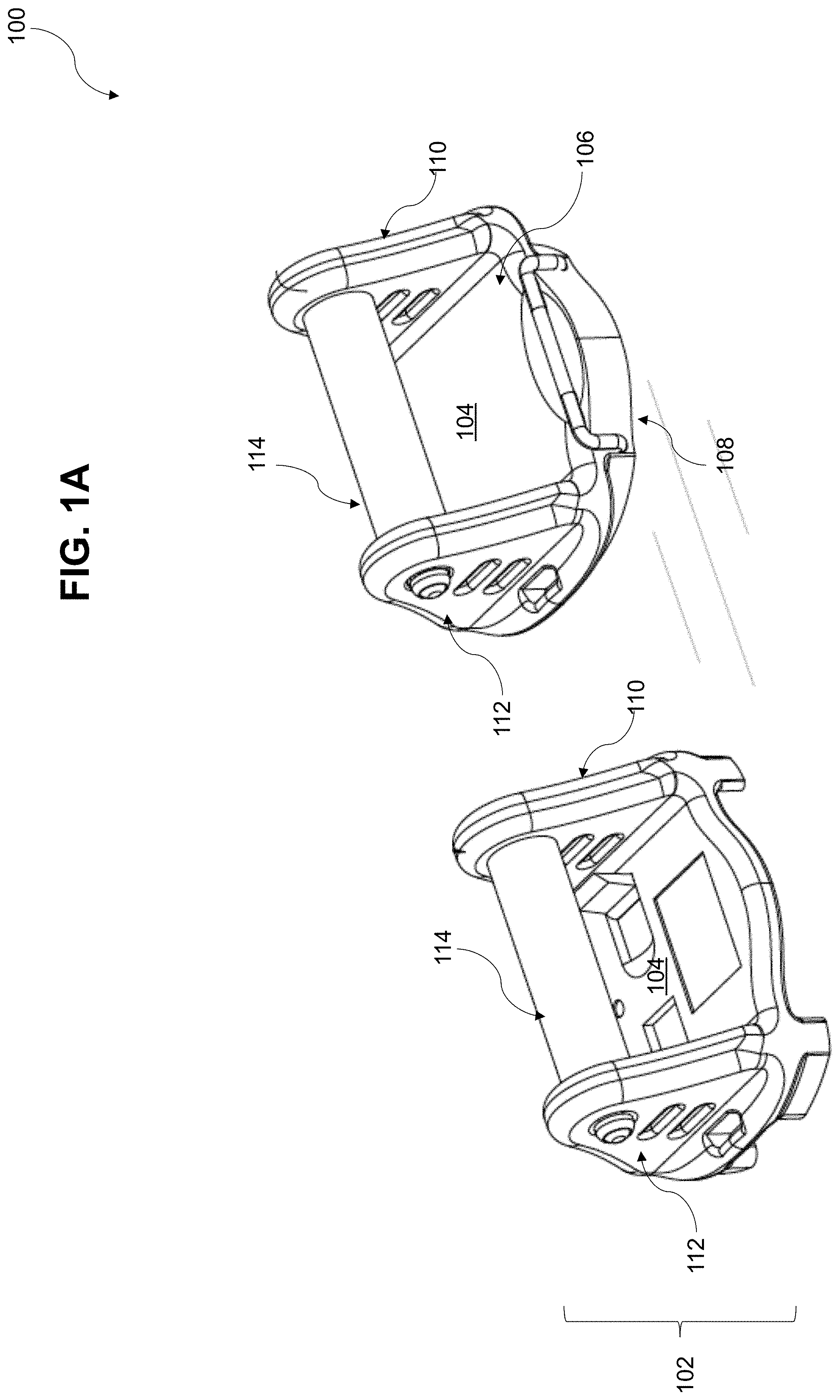 Patent US11771946 Figure 1 – Physical fitness hand grip for dynamic resistance exercises