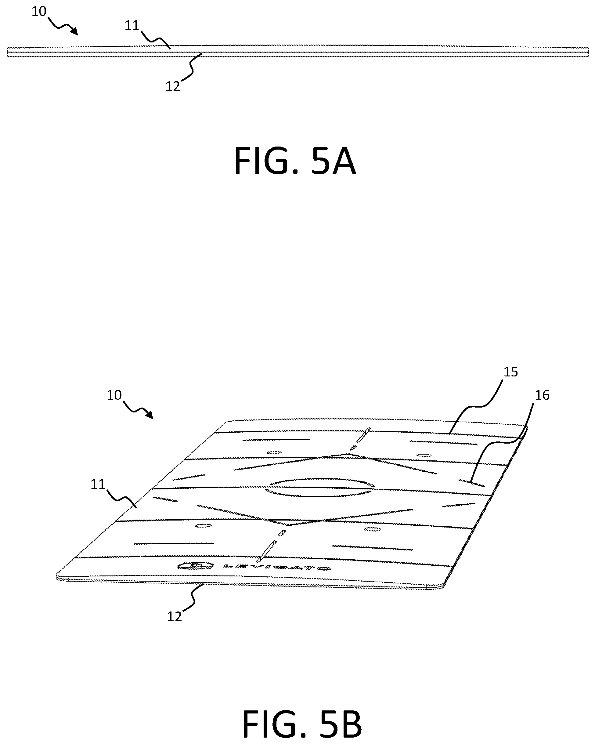 Patent US11771947 Figure 6 – Folding athletics mat with magnetic assembly
