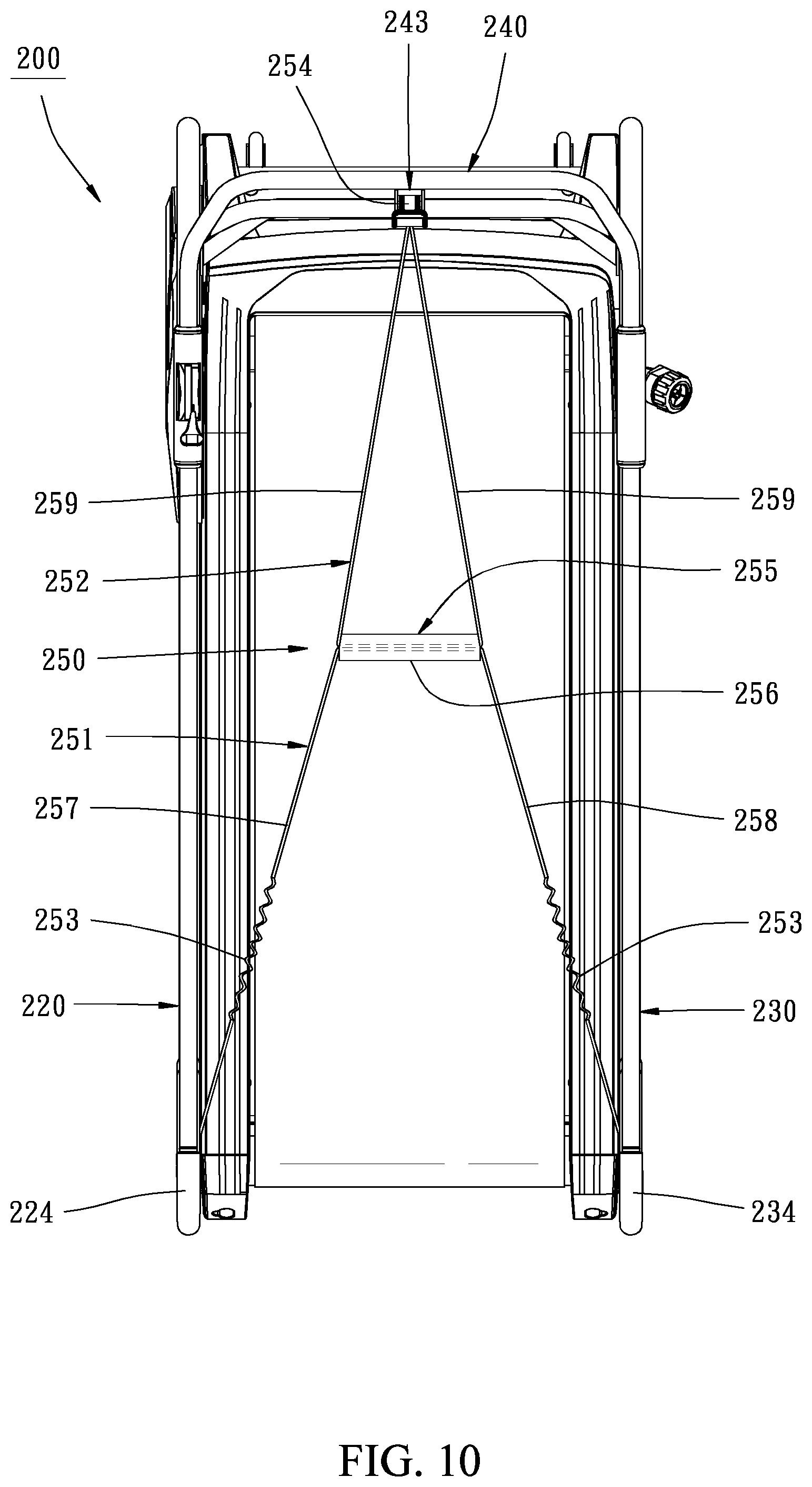 Patent US11771948 Figure 10 – Exercise apparatus