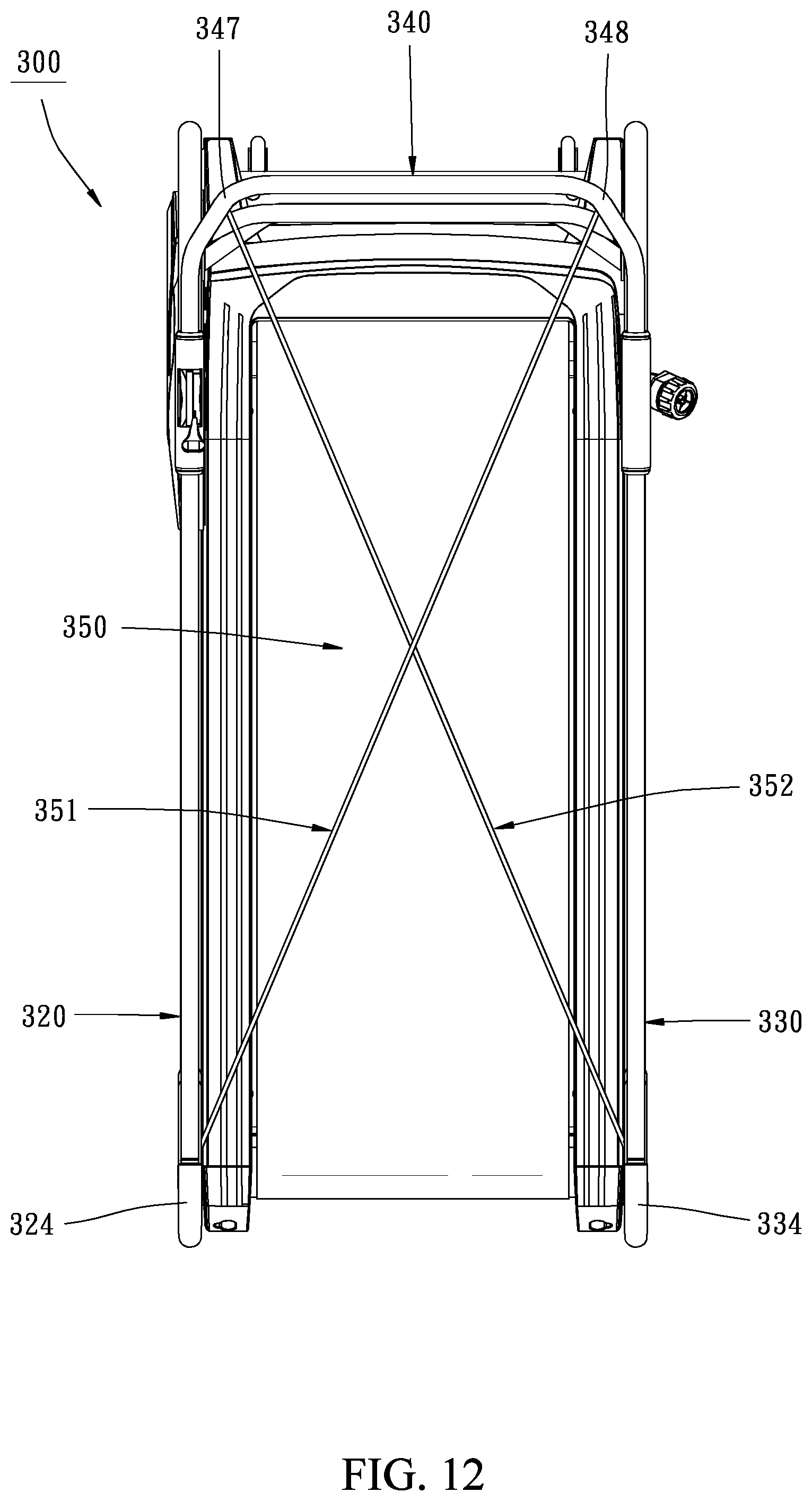 Patent US11771948 Figure 12 – Exercise apparatus