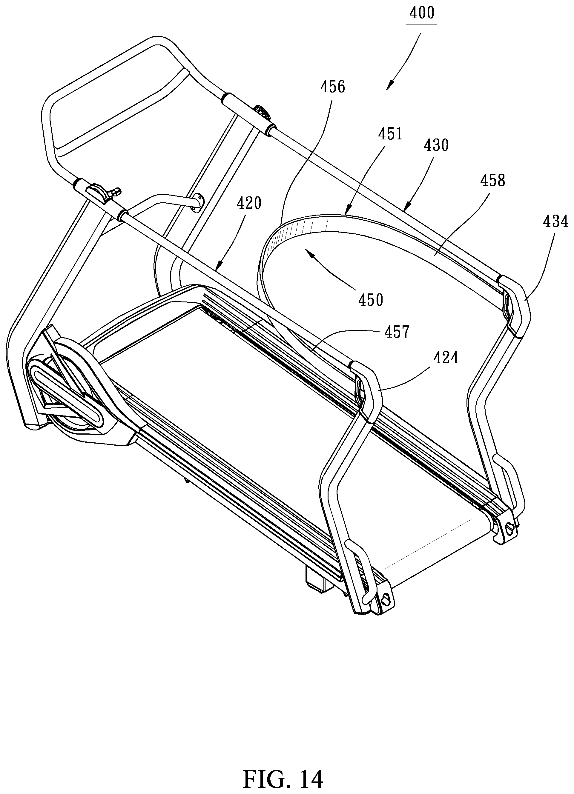 Patent US11771948 Figure 14 – Exercise apparatus