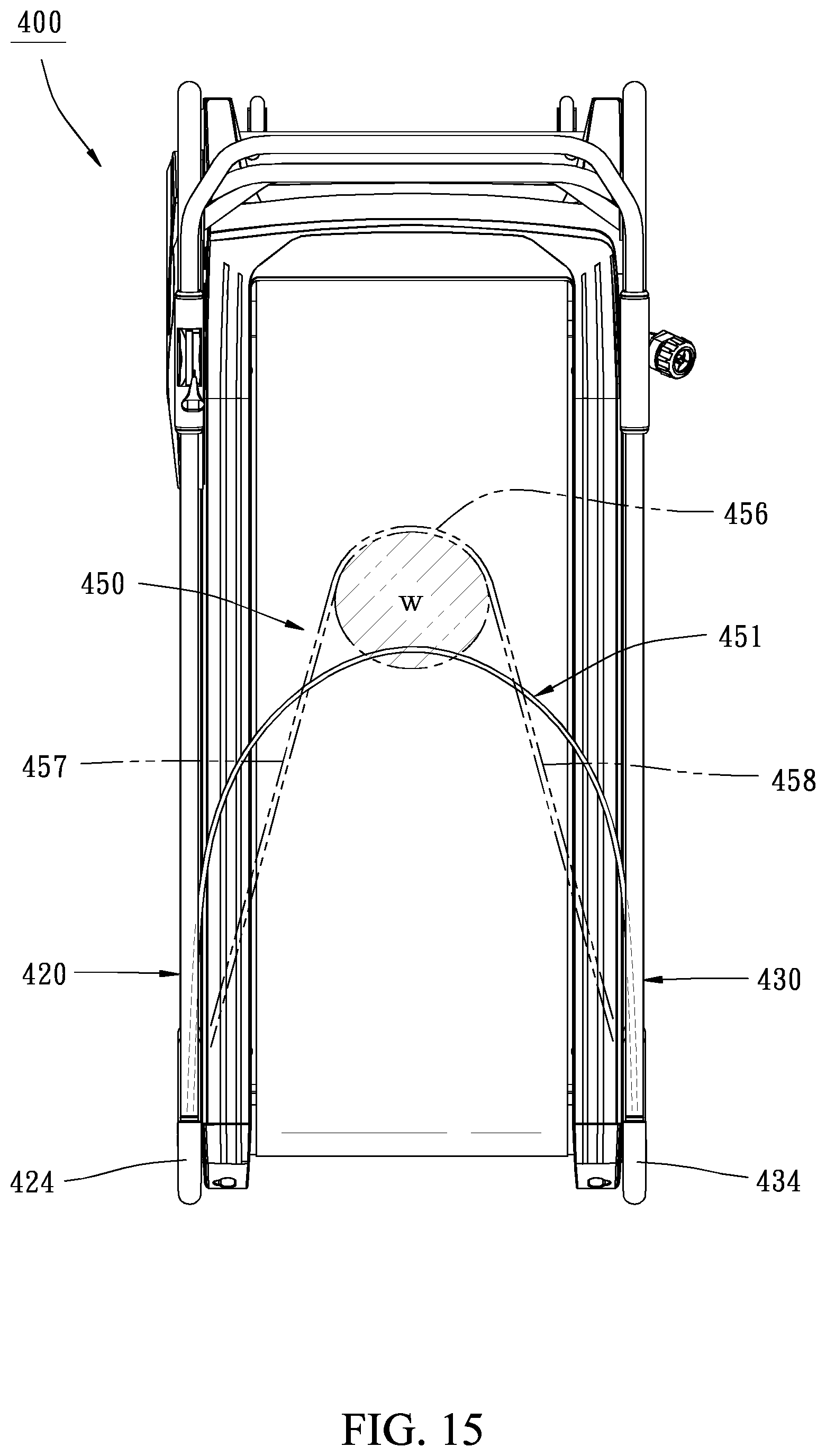 Patent US11771948 Figure 15 – Exercise apparatus
