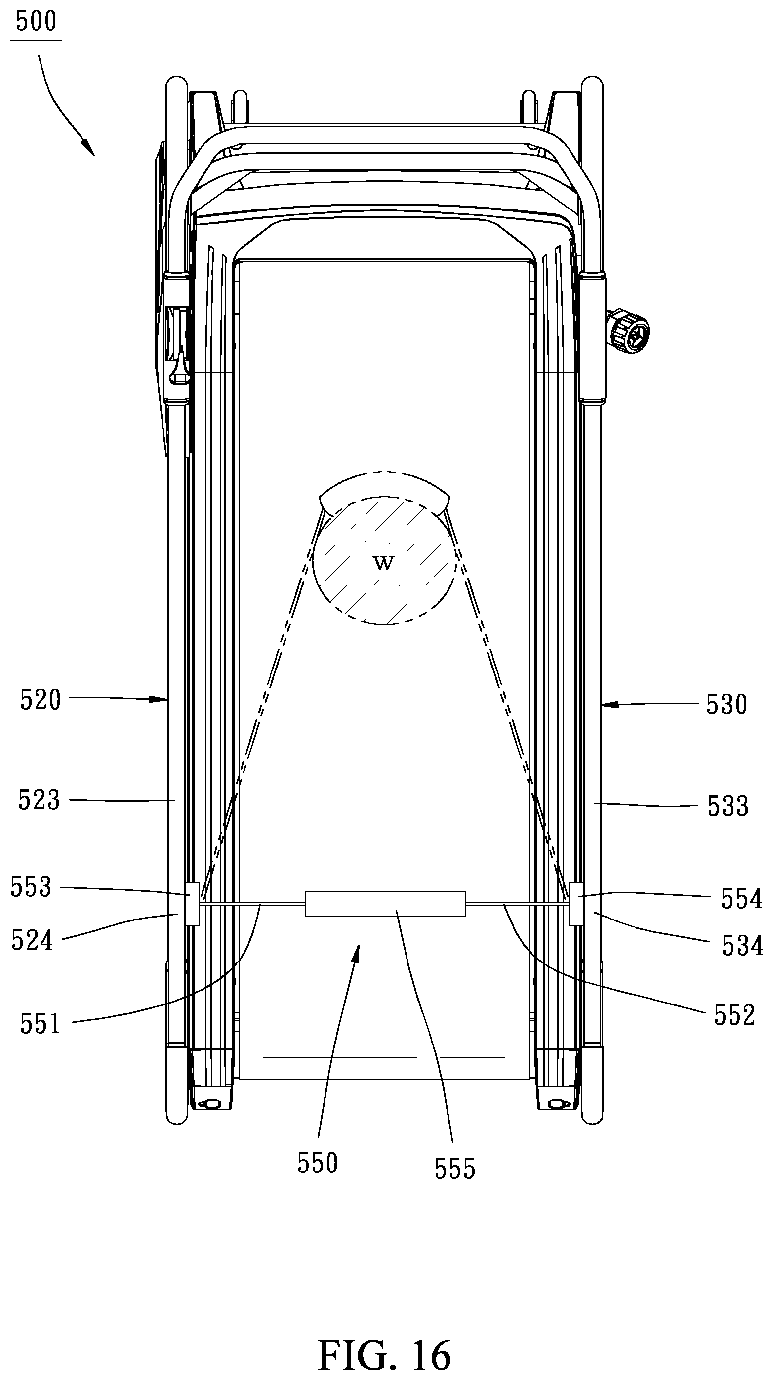 Patent US11771948 Figure 16 – Exercise apparatus