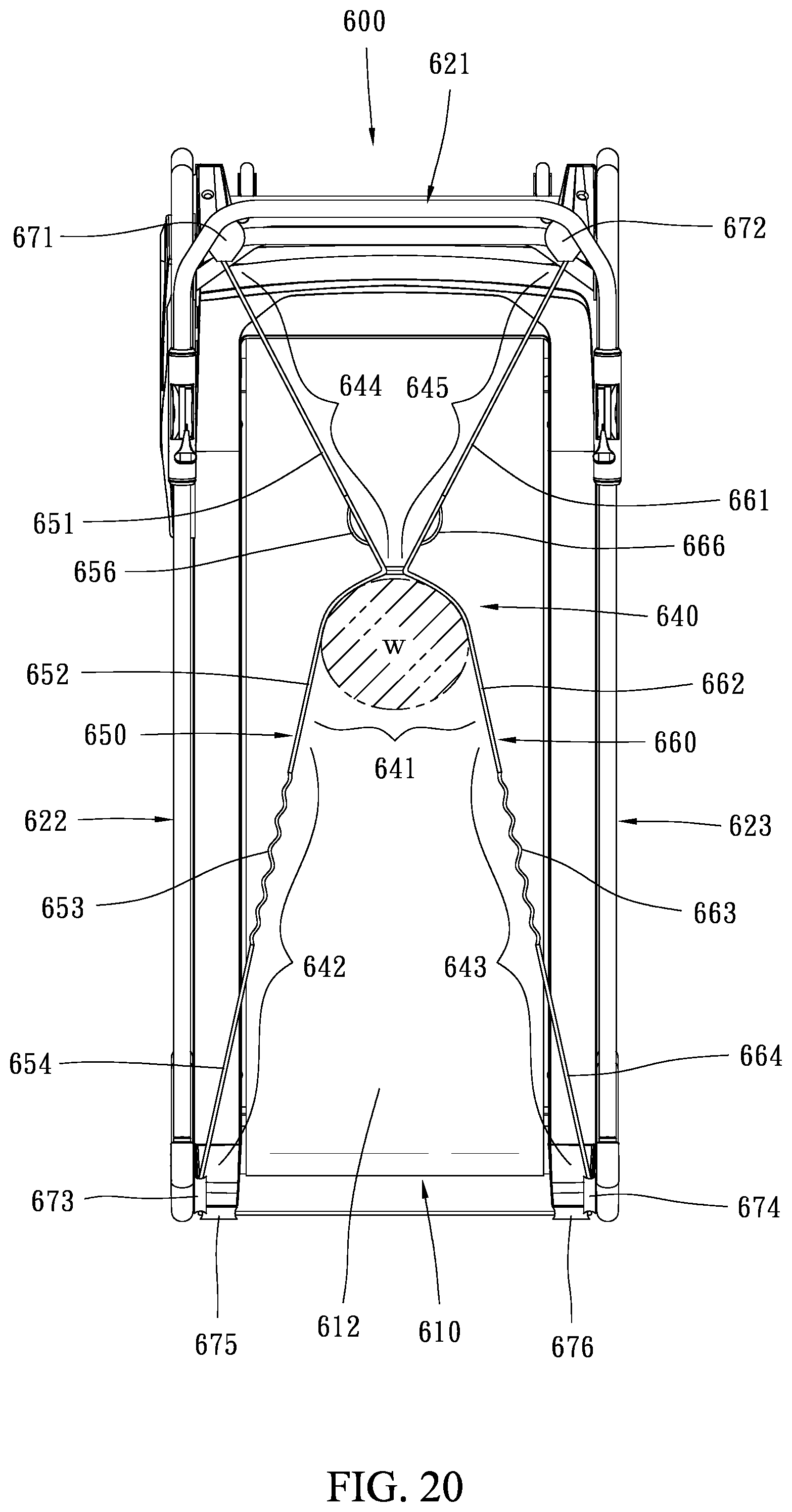 Patent US11771948 Figure 20 – Exercise apparatus