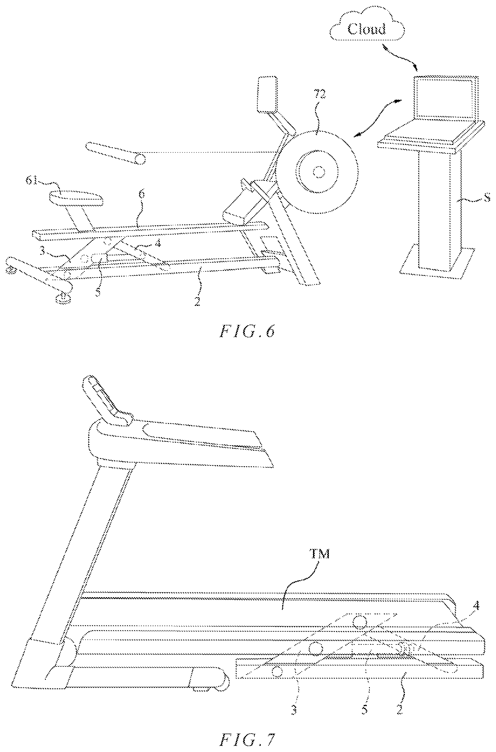 Patent US11771949 Figure 4 – Realistic sloping simulation device for fitness equipment