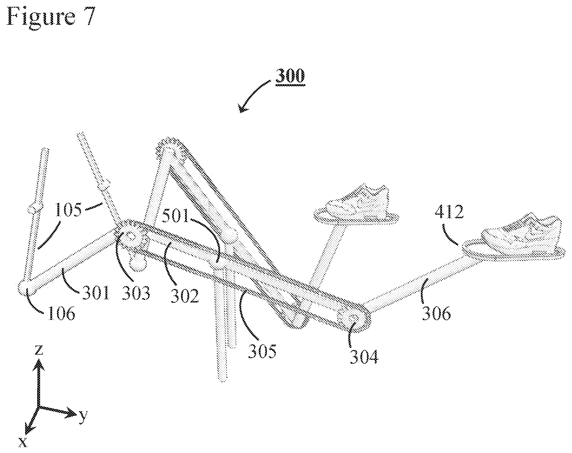 Patent US11771950 Figure 7 – Full body aerobic exercise machine