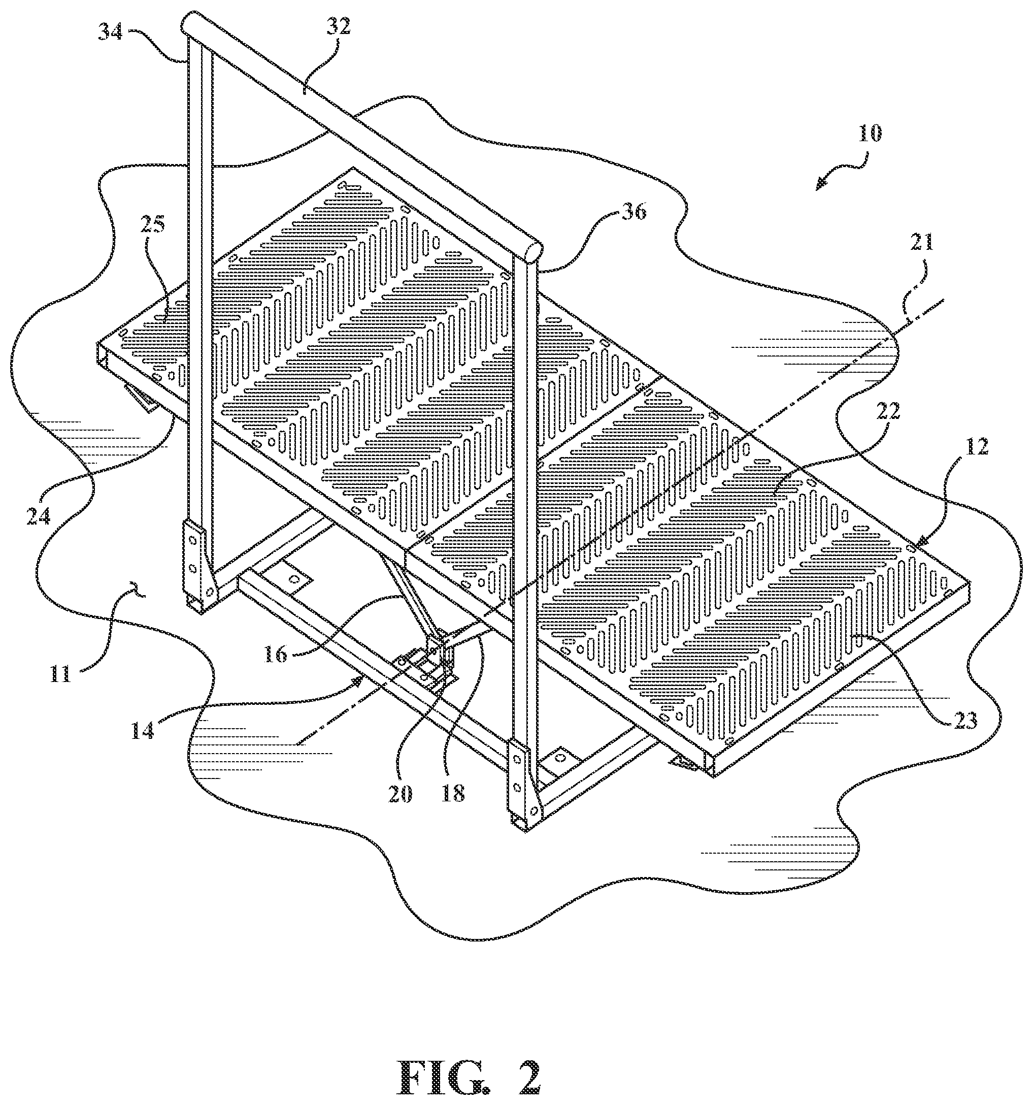 Patent US11771951 Figure 2 – Exercise device