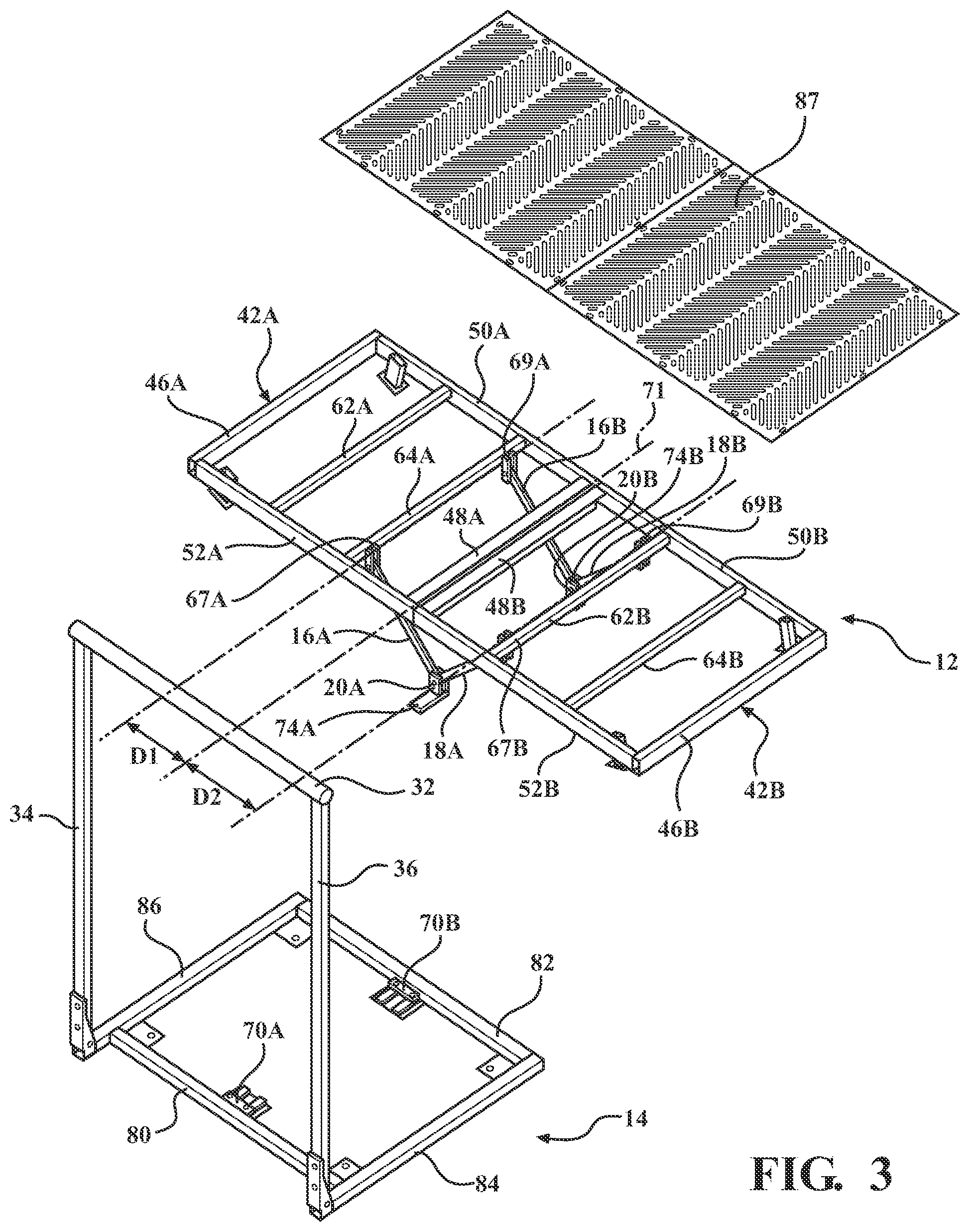 Patent US11771951 Figure 3 – Exercise device