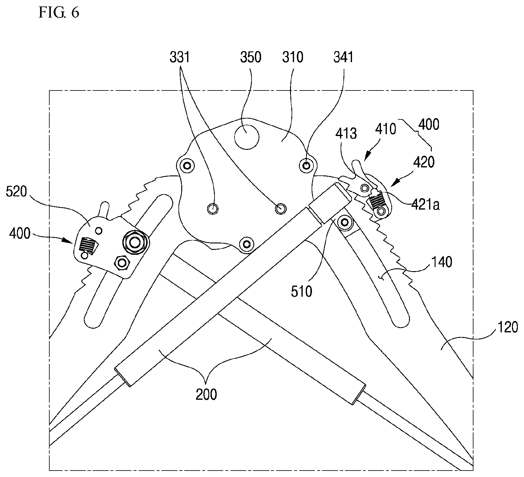 Patent US11771952 Figure 6 – Chest expander