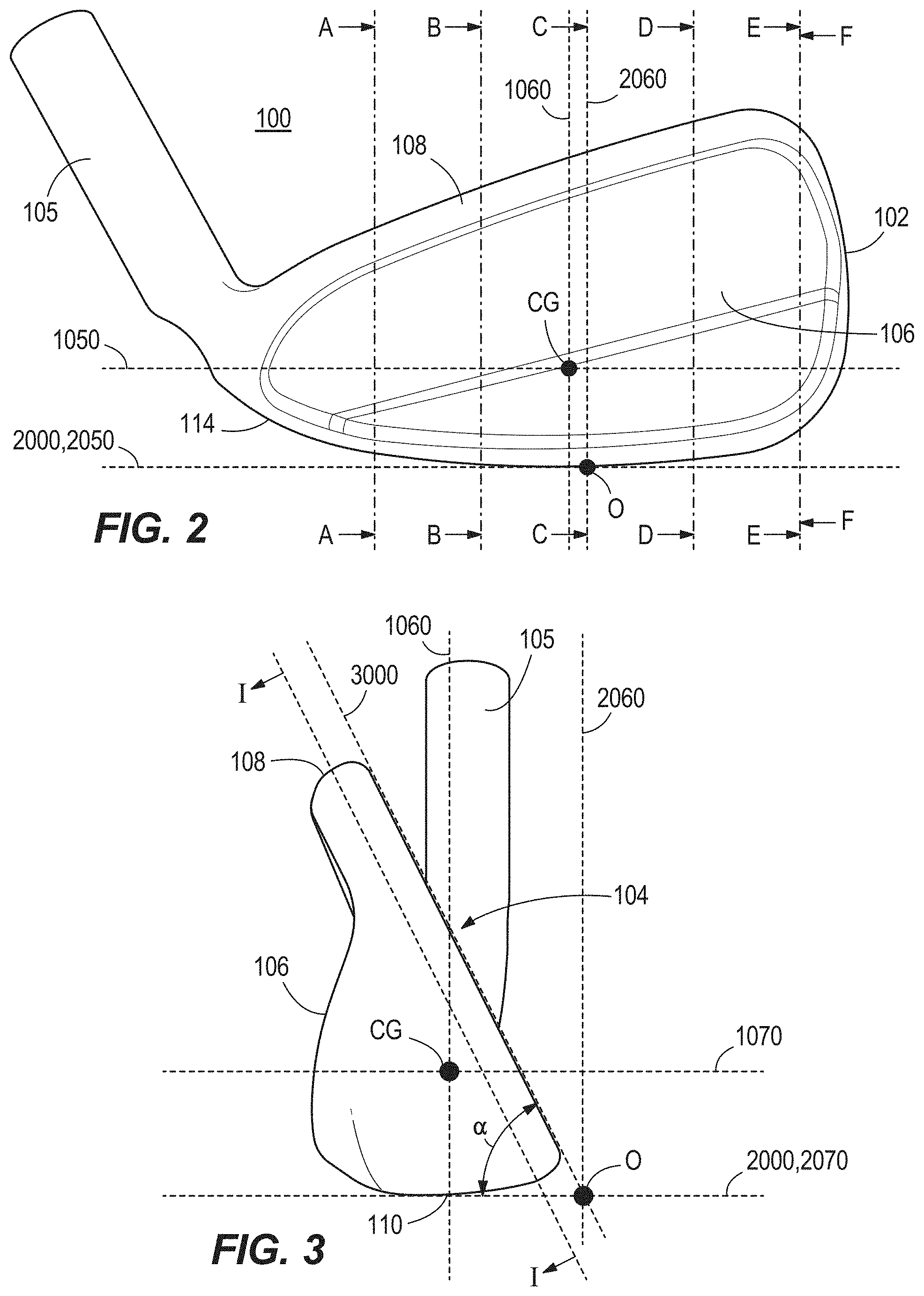 Patent US11771961 Figure 2 – Golf club head with lattices
