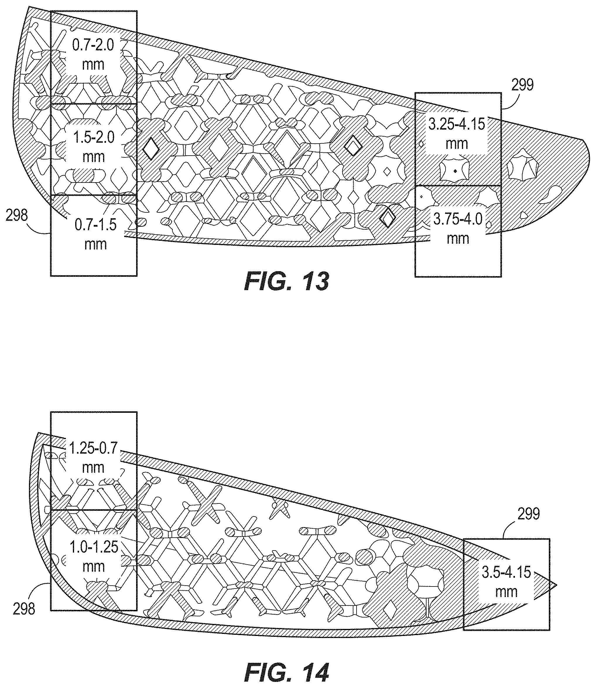 Patent US11771961 Figure 11 – Golf club head with lattices