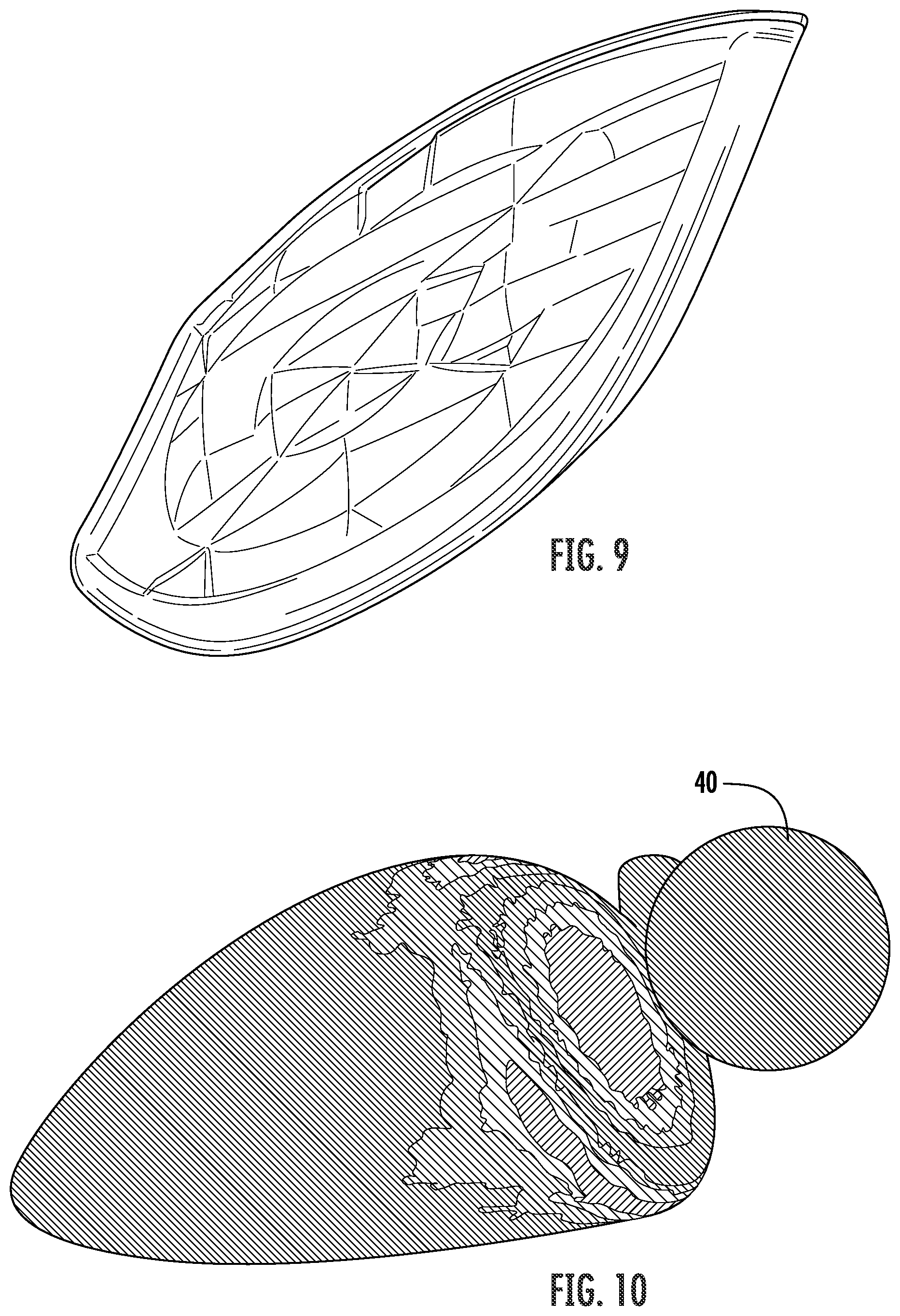 Patent US11771962 Figure 5 – Faceplate of a golf club head