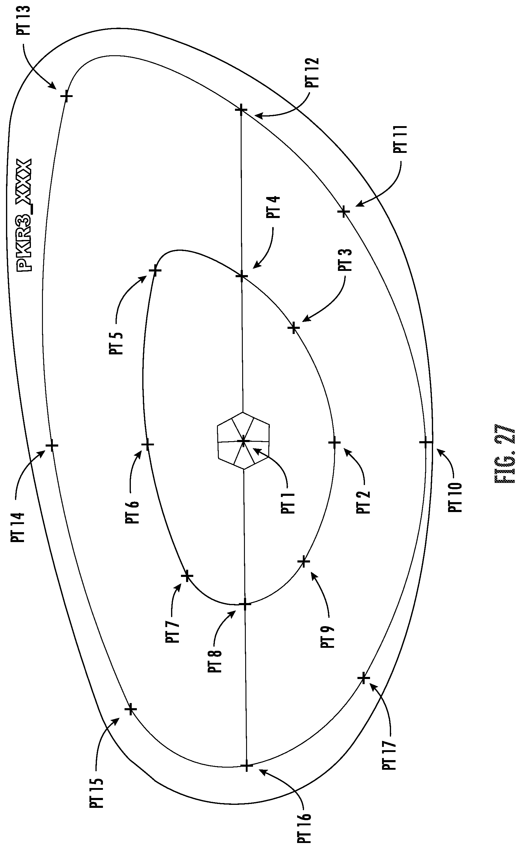 Patent US11771962 Figure 15 – Faceplate of a golf club head