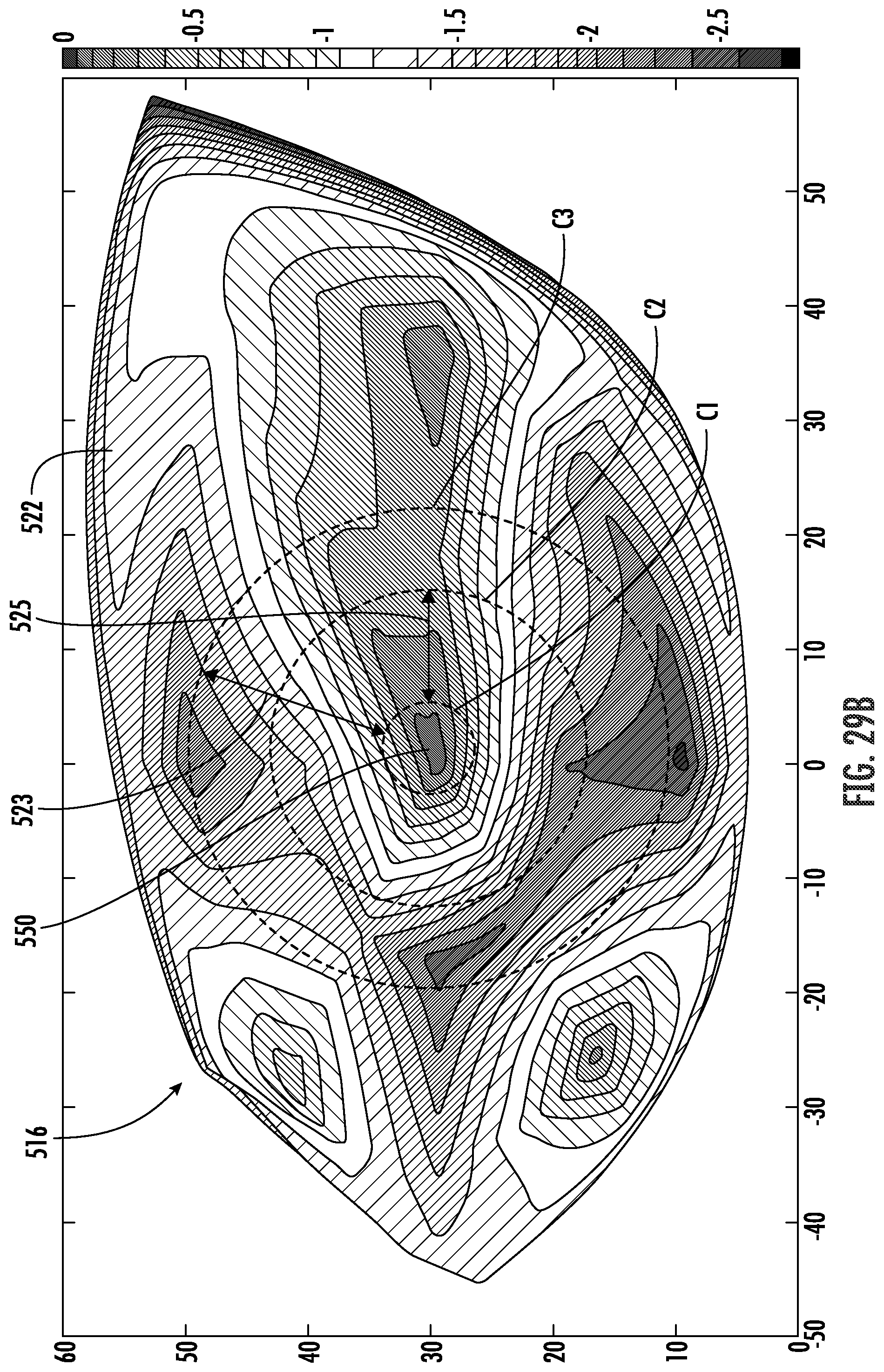 Patent US11771962 Figure 18 – Faceplate of a golf club head