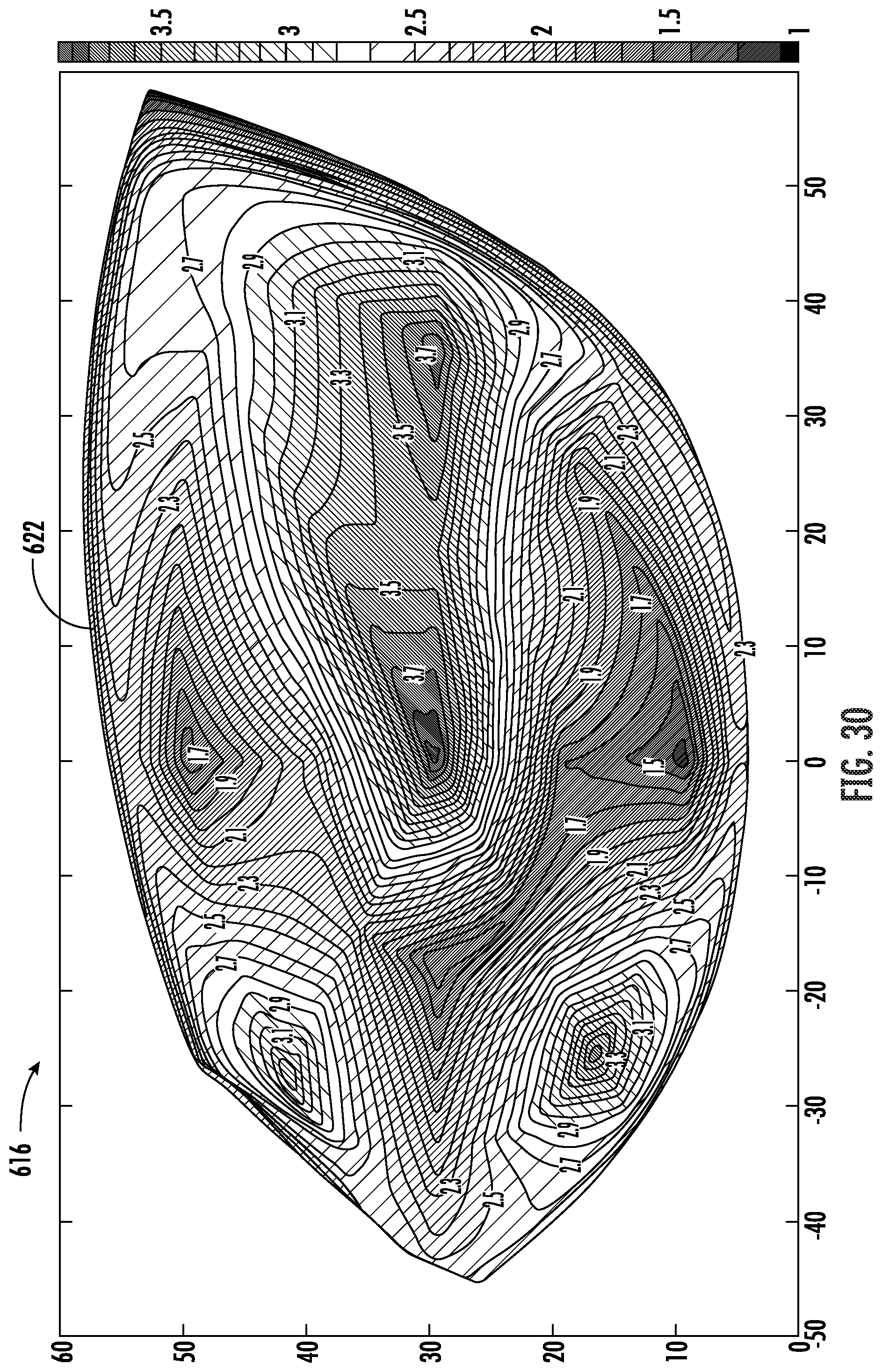 Patent US11771962 Figure 19 – Faceplate of a golf club head