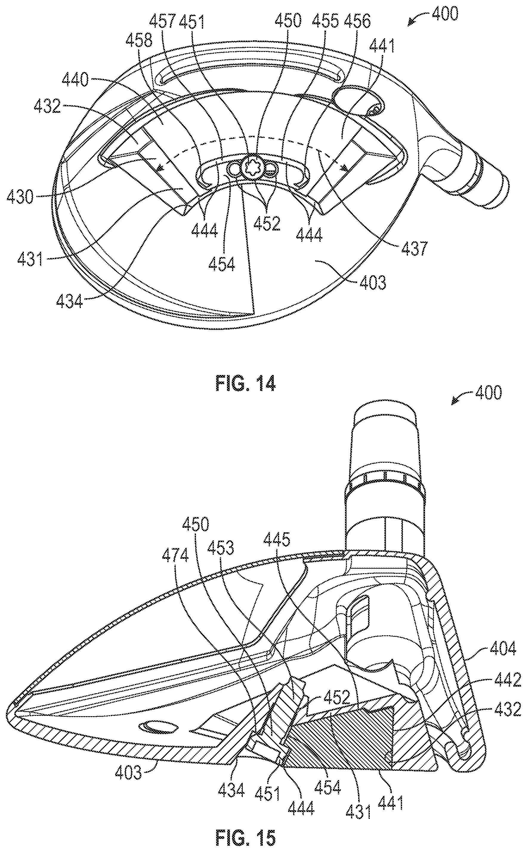 Patent US11771963 Figure 9 – Golf club heads