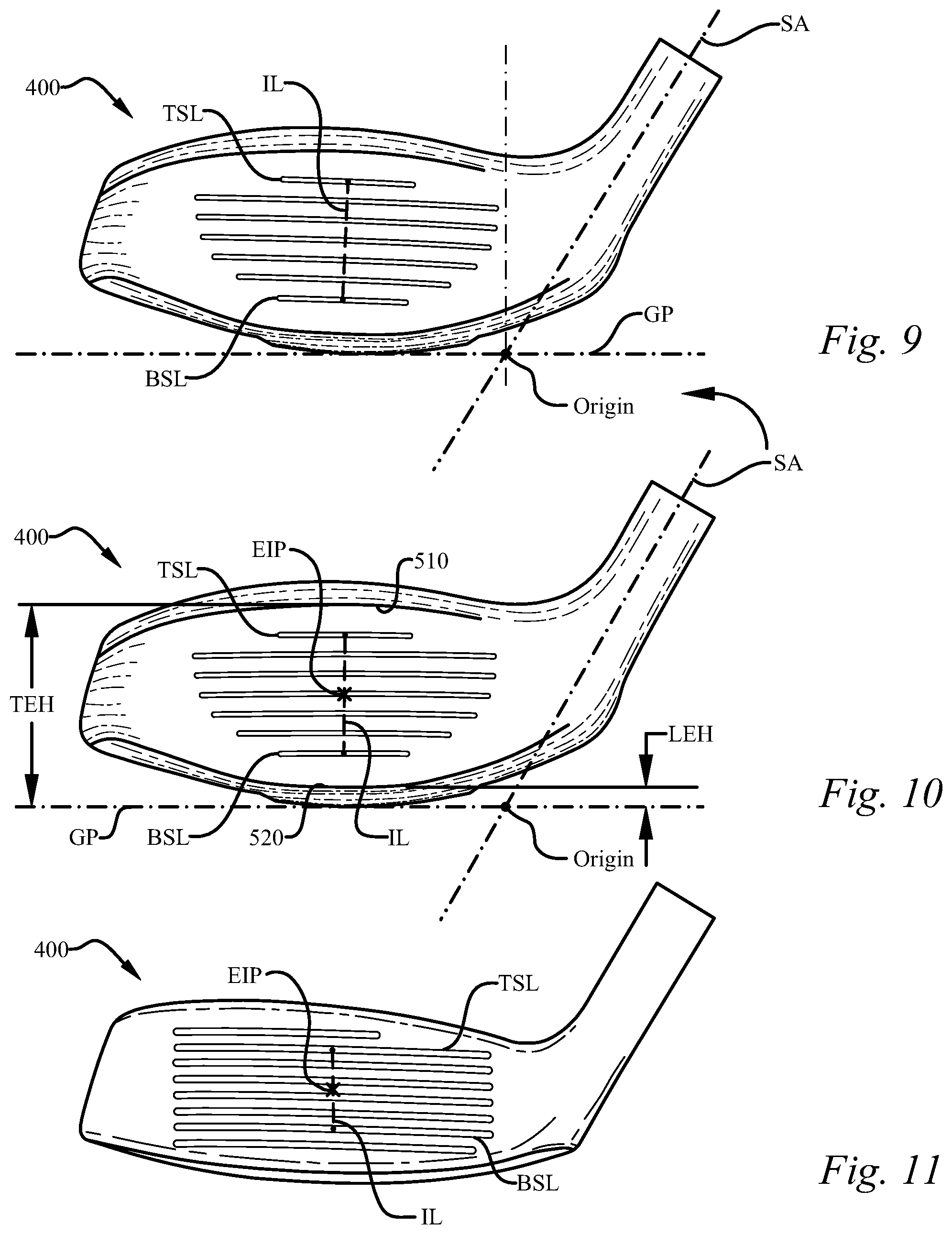 Patent US11771964 Figure 5 – Multi-material iron-type golf club head
