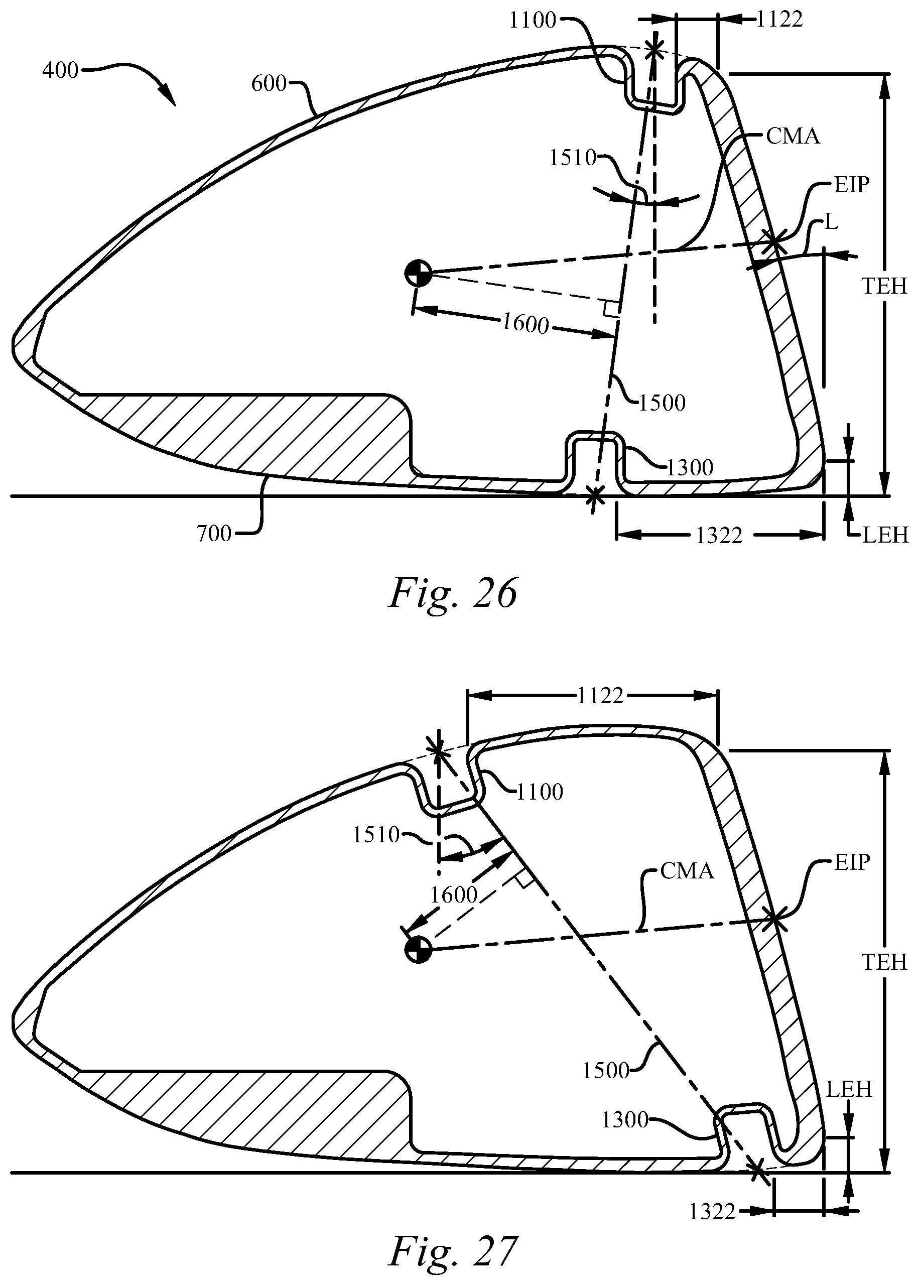 Patent US11771964 Figure 13 – Multi-material iron-type golf club head