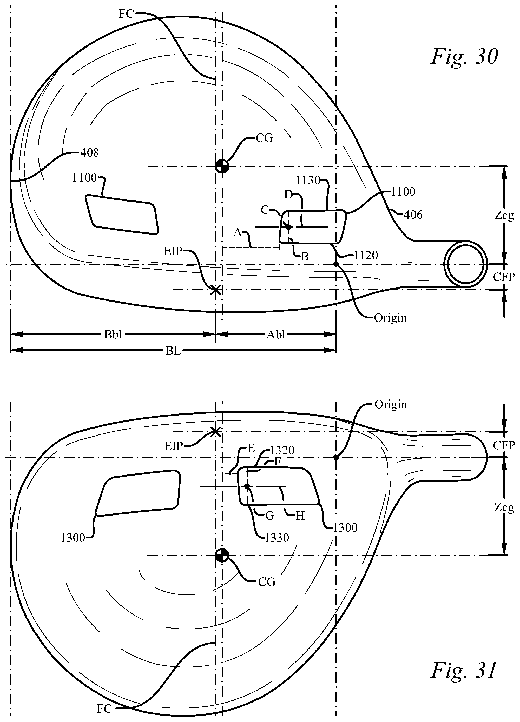 Patent US11771964 Figure 15 – Multi-material iron-type golf club head