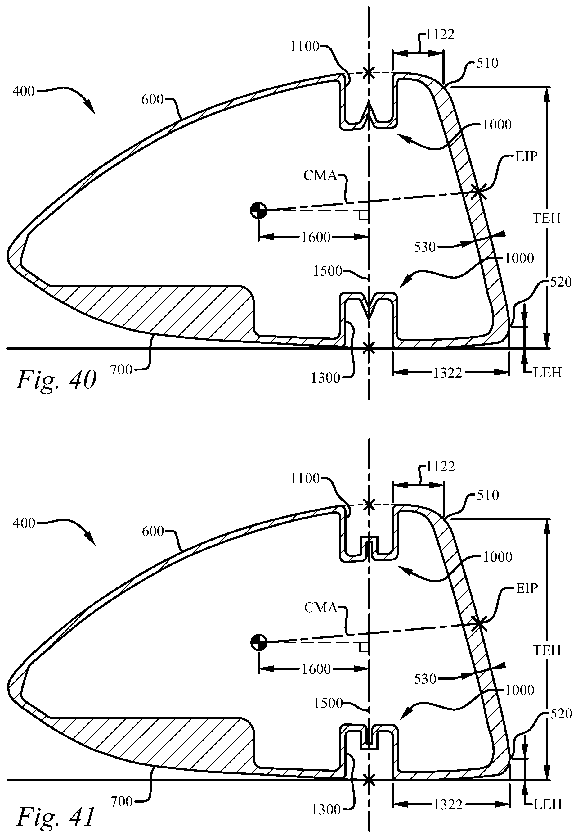 Patent US11771964 Figure 20 – Multi-material iron-type golf club head