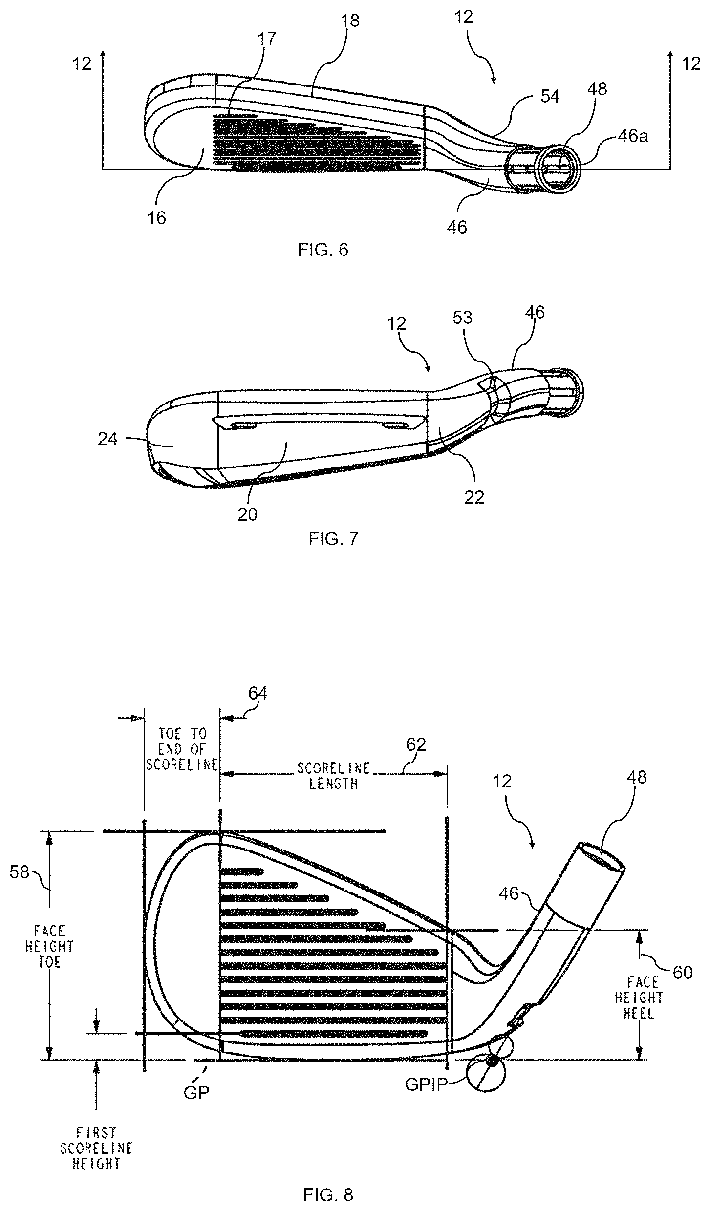 Patent US11771965 Figure 9 – Golf club