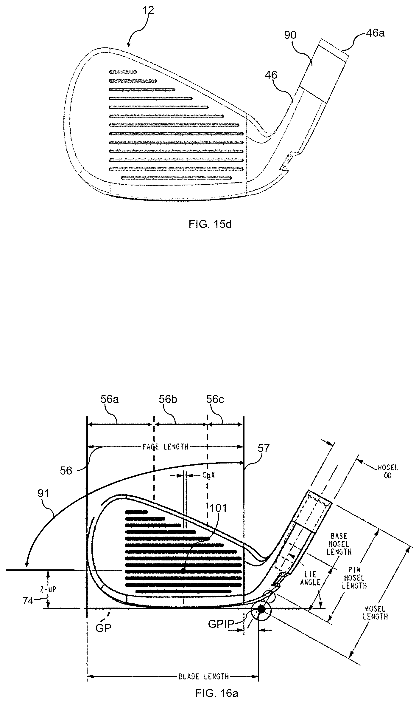Patent US11771965 Figure 15 – Golf club