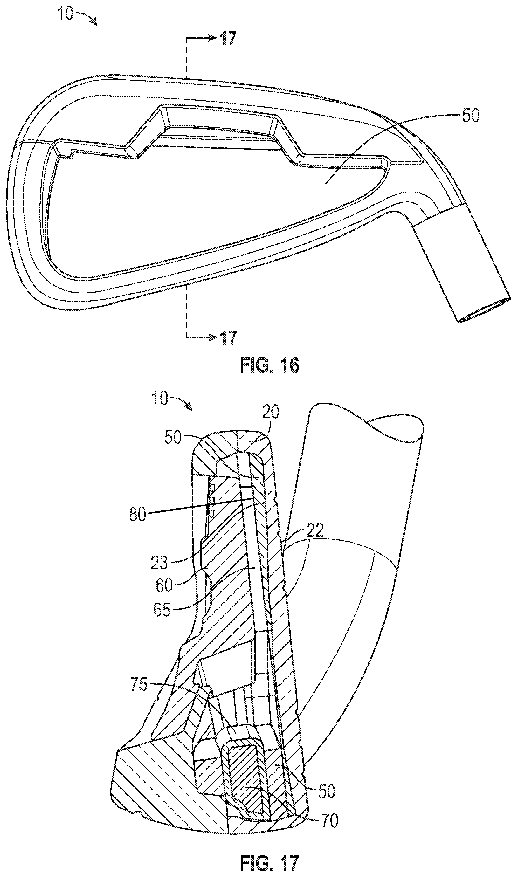 Patent US11771966 Figure 12 – Golf club head comprising microscopic bubble material