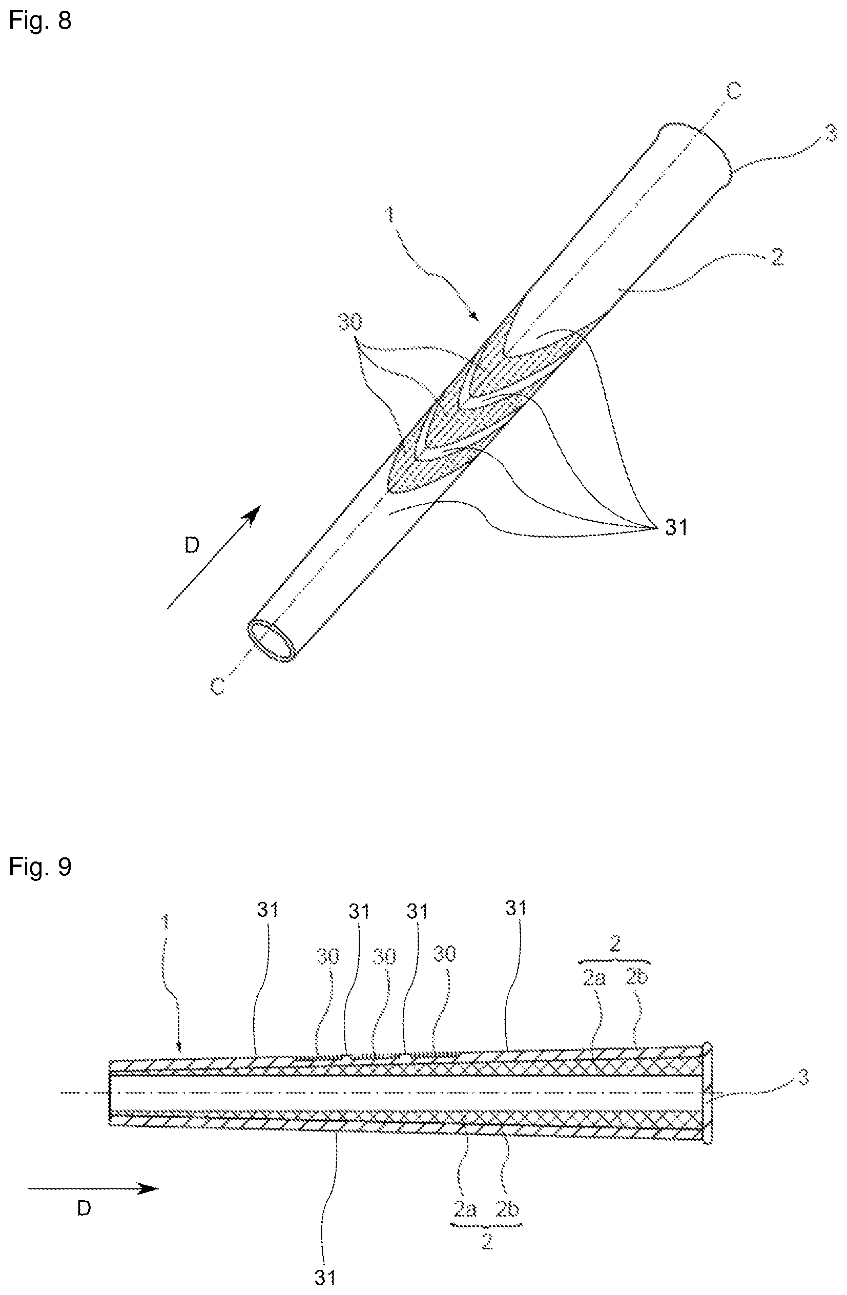 Patent US11771967 Figure 5 – Golf club grip and golf club