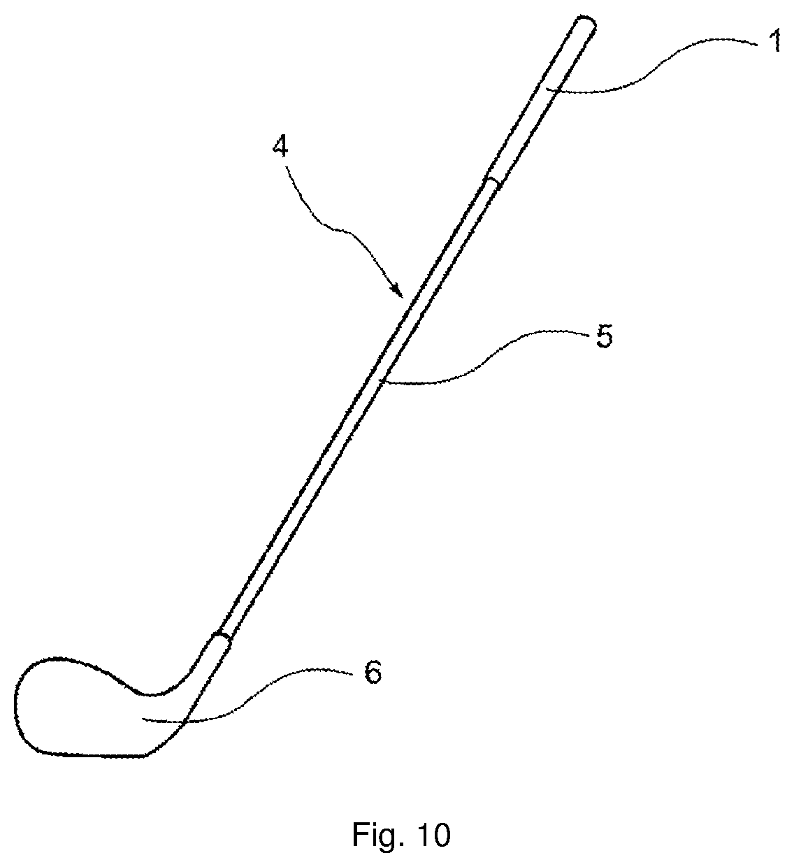 Patent US11771967 Figure 6 – Golf club grip and golf club