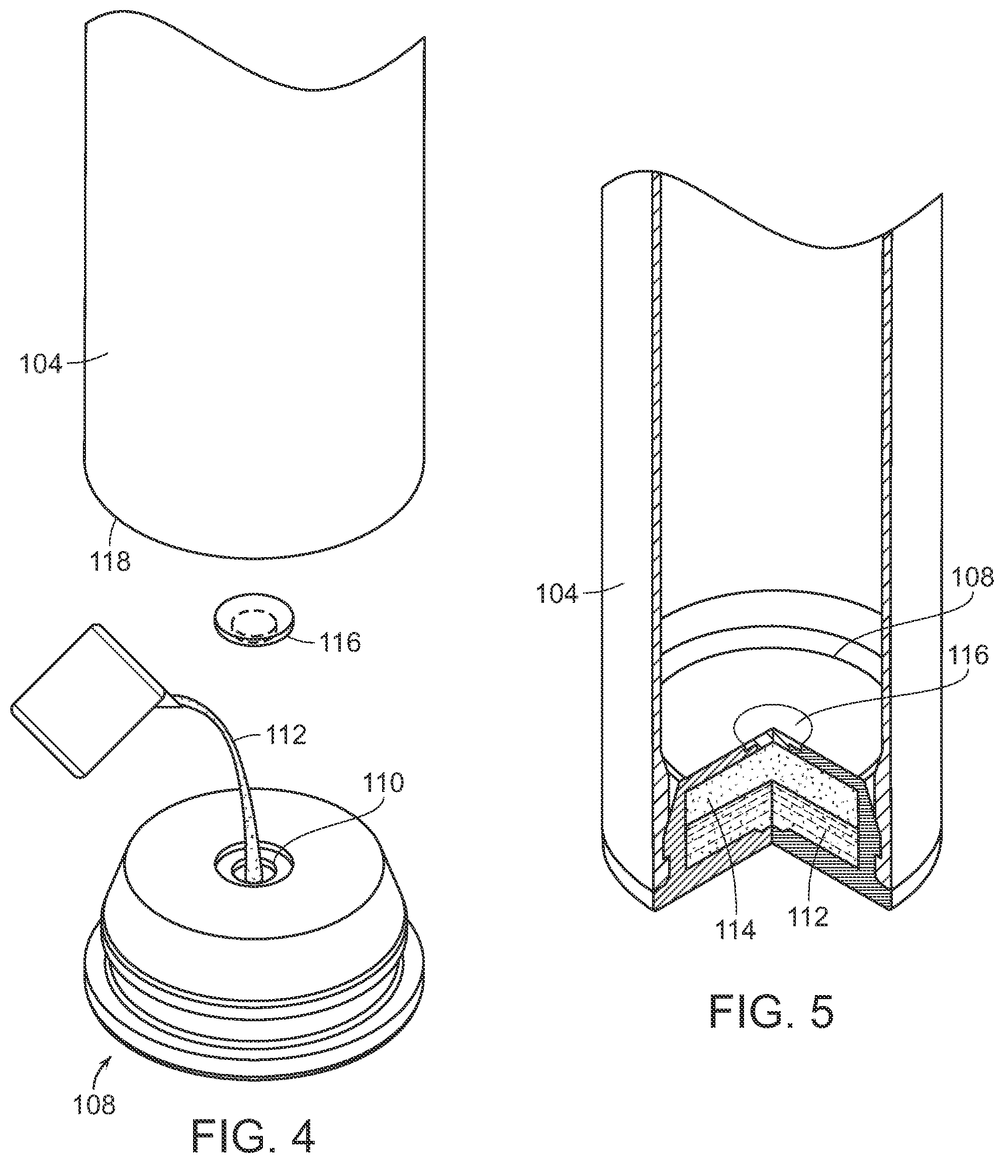 Patent US11771969 Figure 2 – Liquid damper for a bat knob and/or end cap