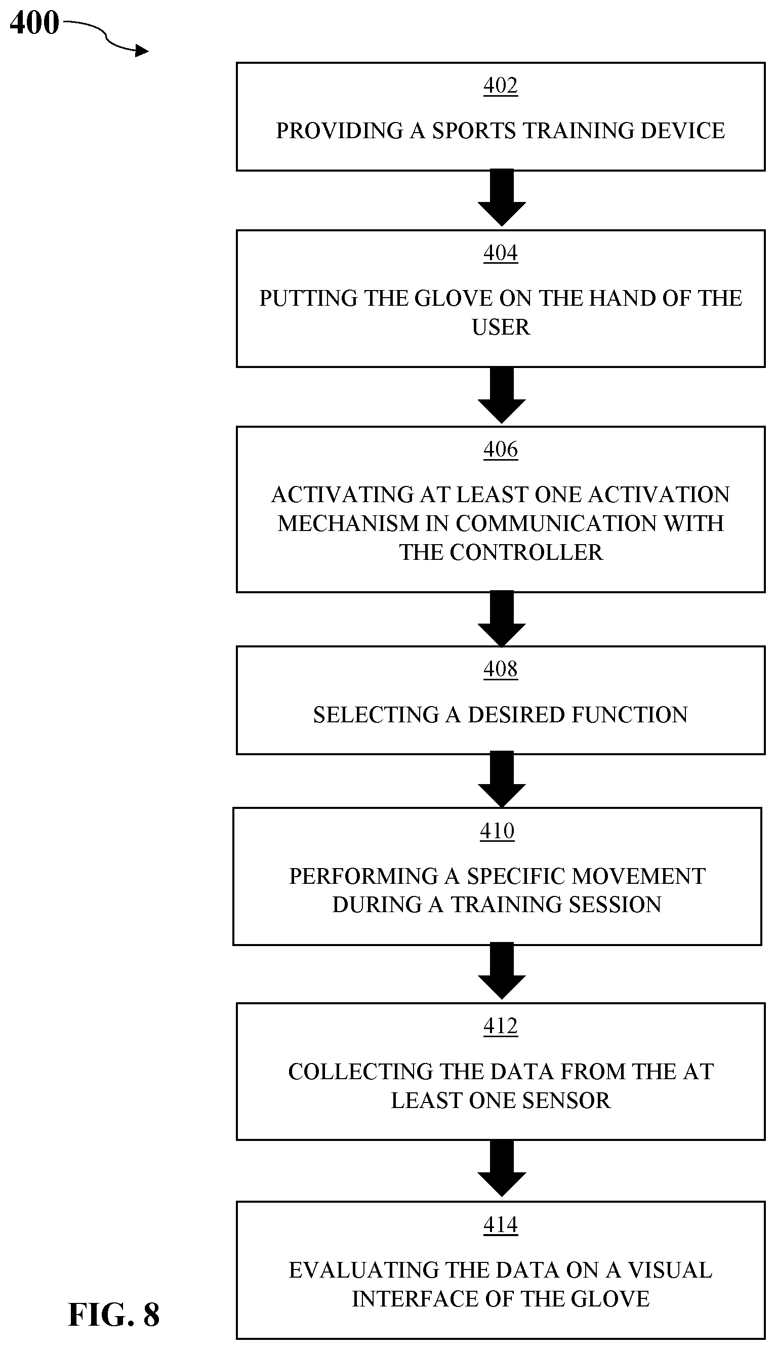 Patent US11771972 Figure 7 – Sports training system