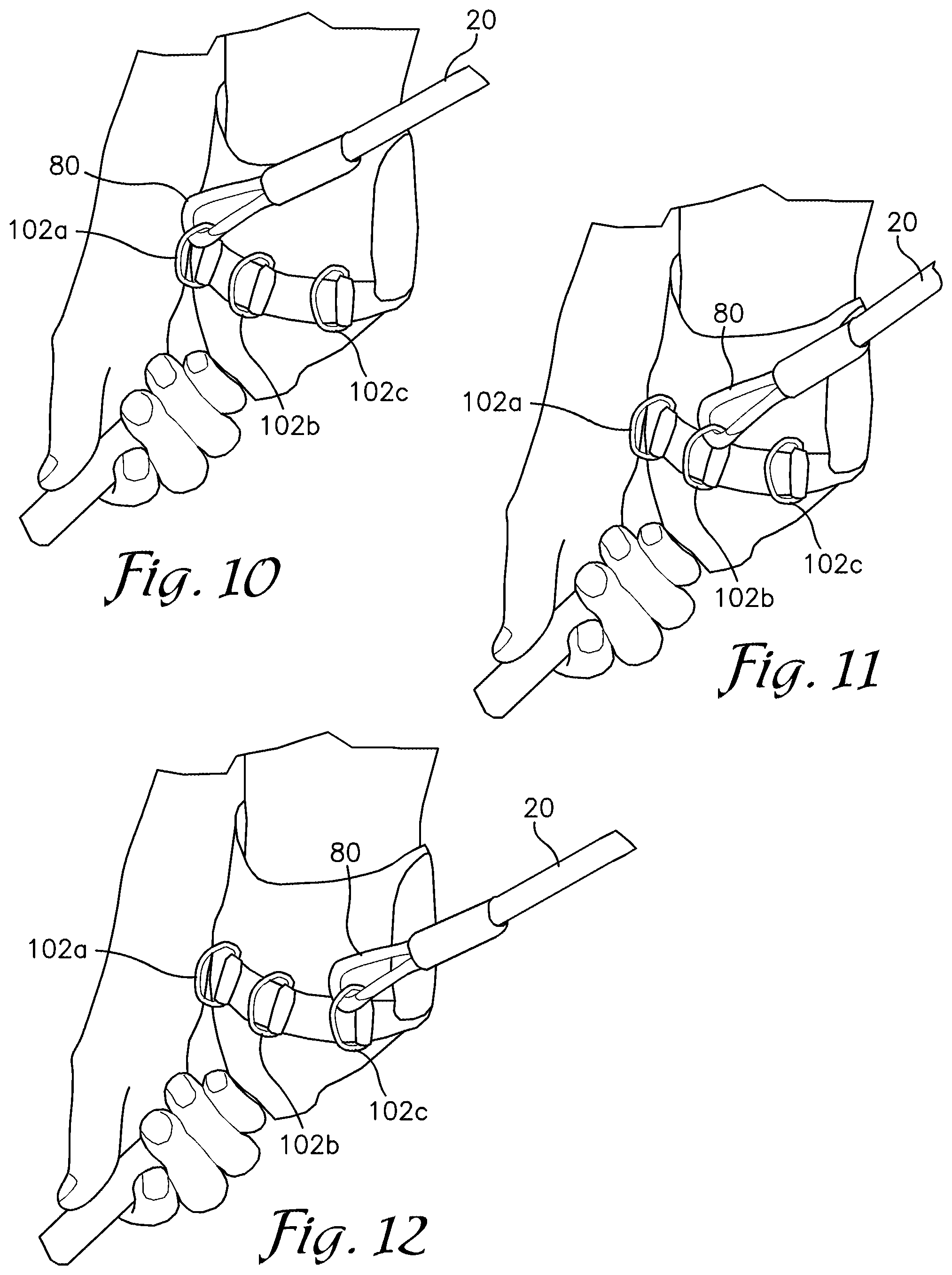 Patent US11771973 Figure 7 – Golf swing training device