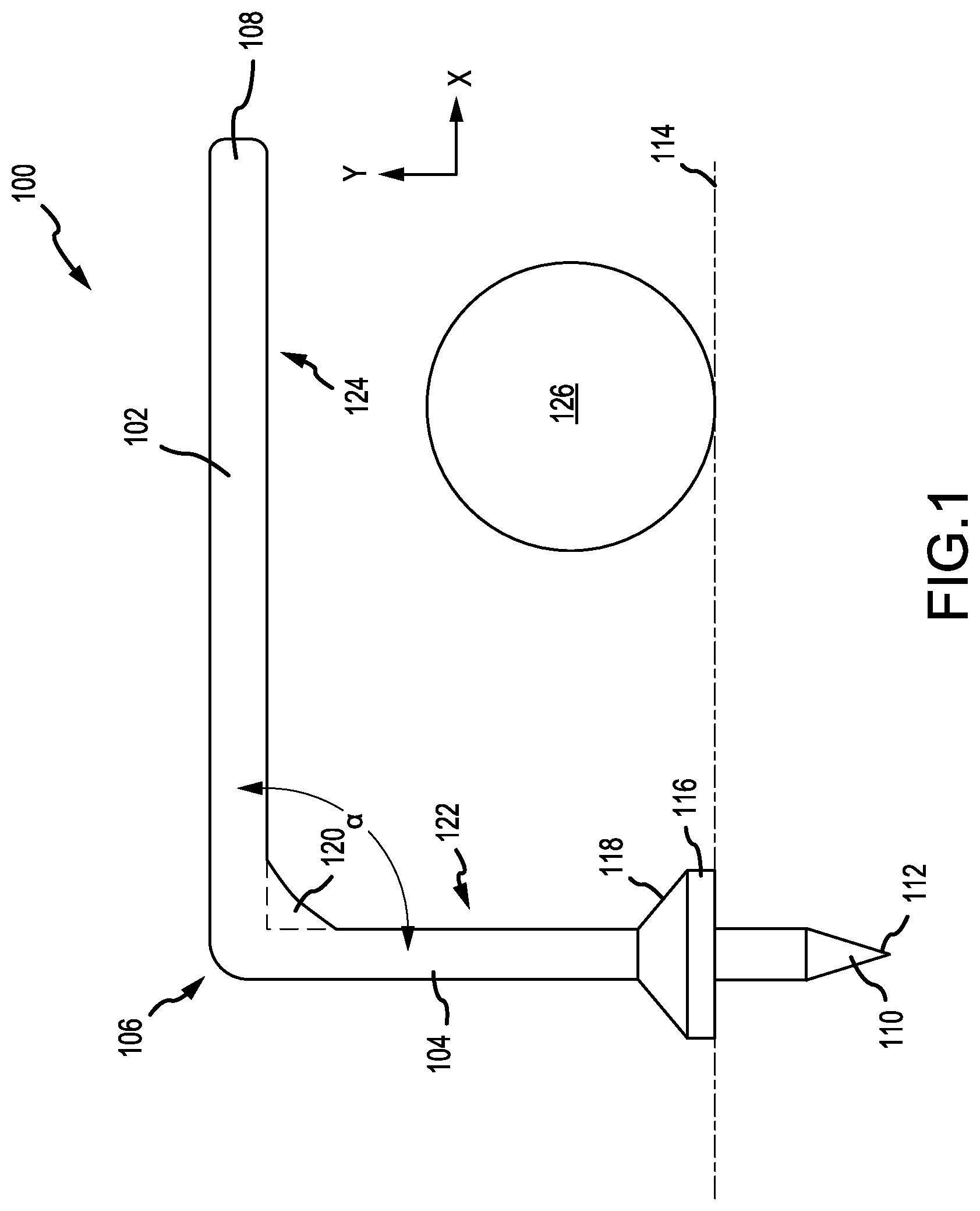 Patent US11771974 Figure 1 – Systems and methods for golf swing training