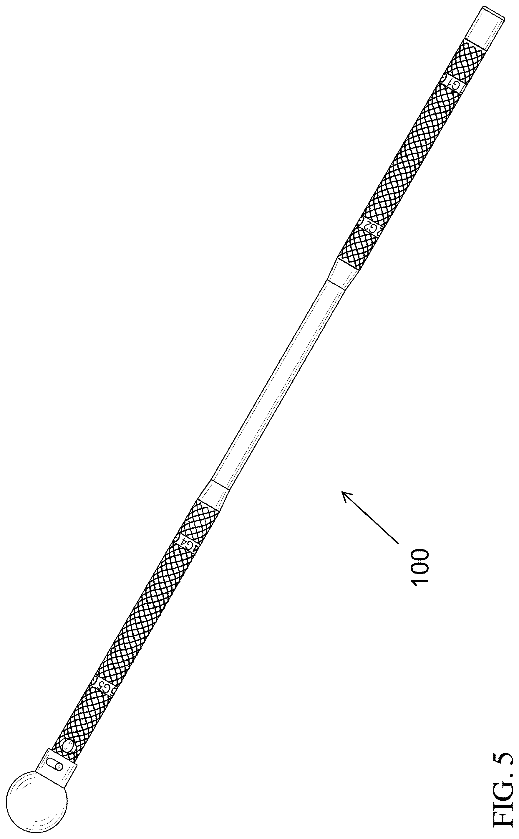Patent US11771975 Figure 5 – Swing motion trainer