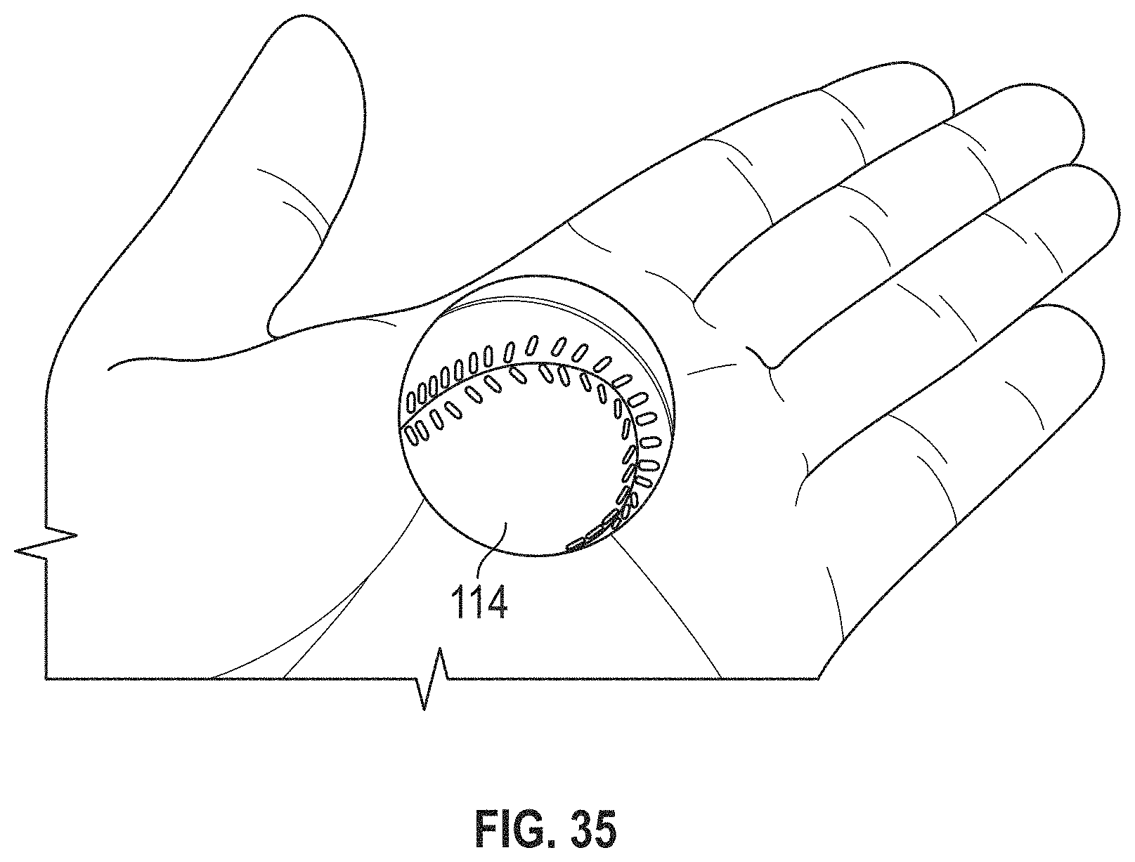 Patent US11771976 Figure 15 – Ball throwing machine and system