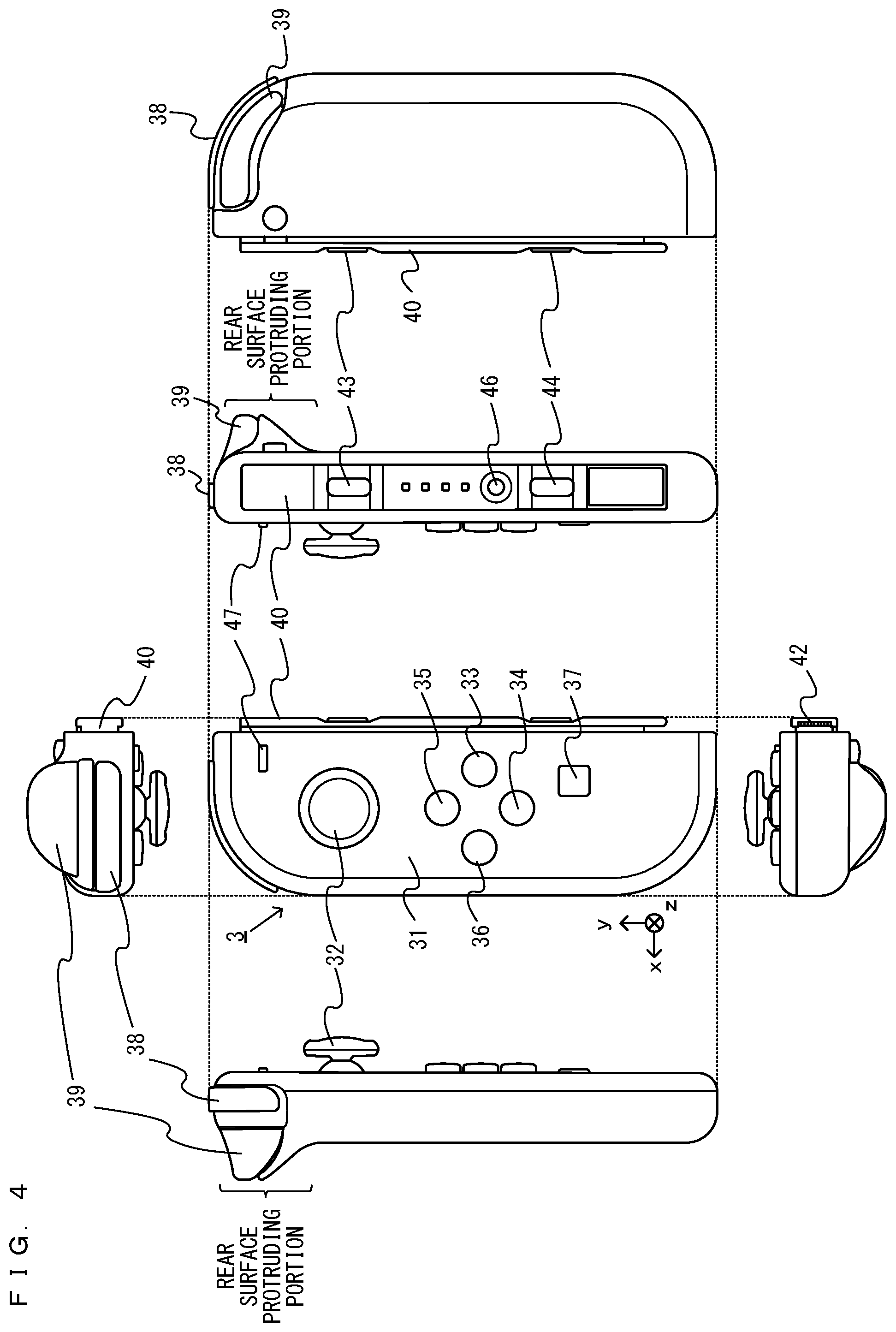 Patent US11771980 Figure 4 – Accessory device