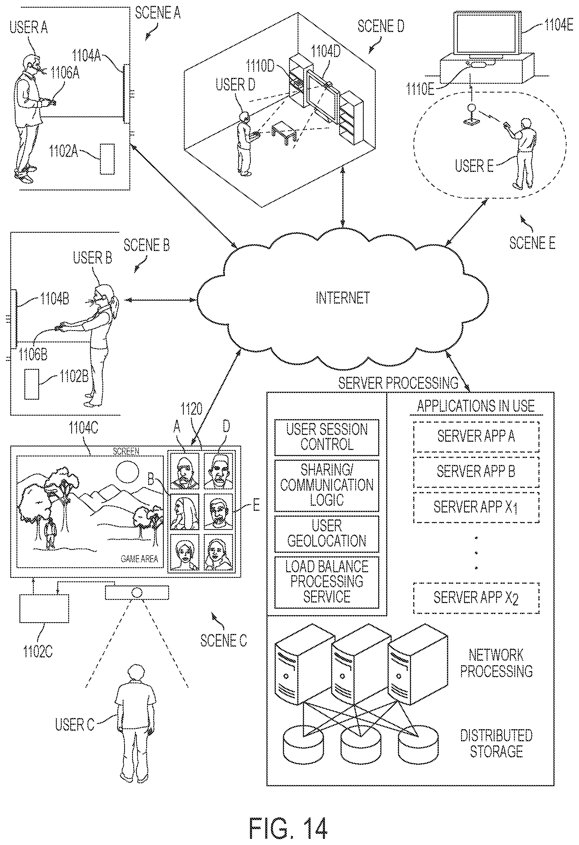 Patent US11771981 Figure 17 – Sharing buffered gameplay in response to an input request
