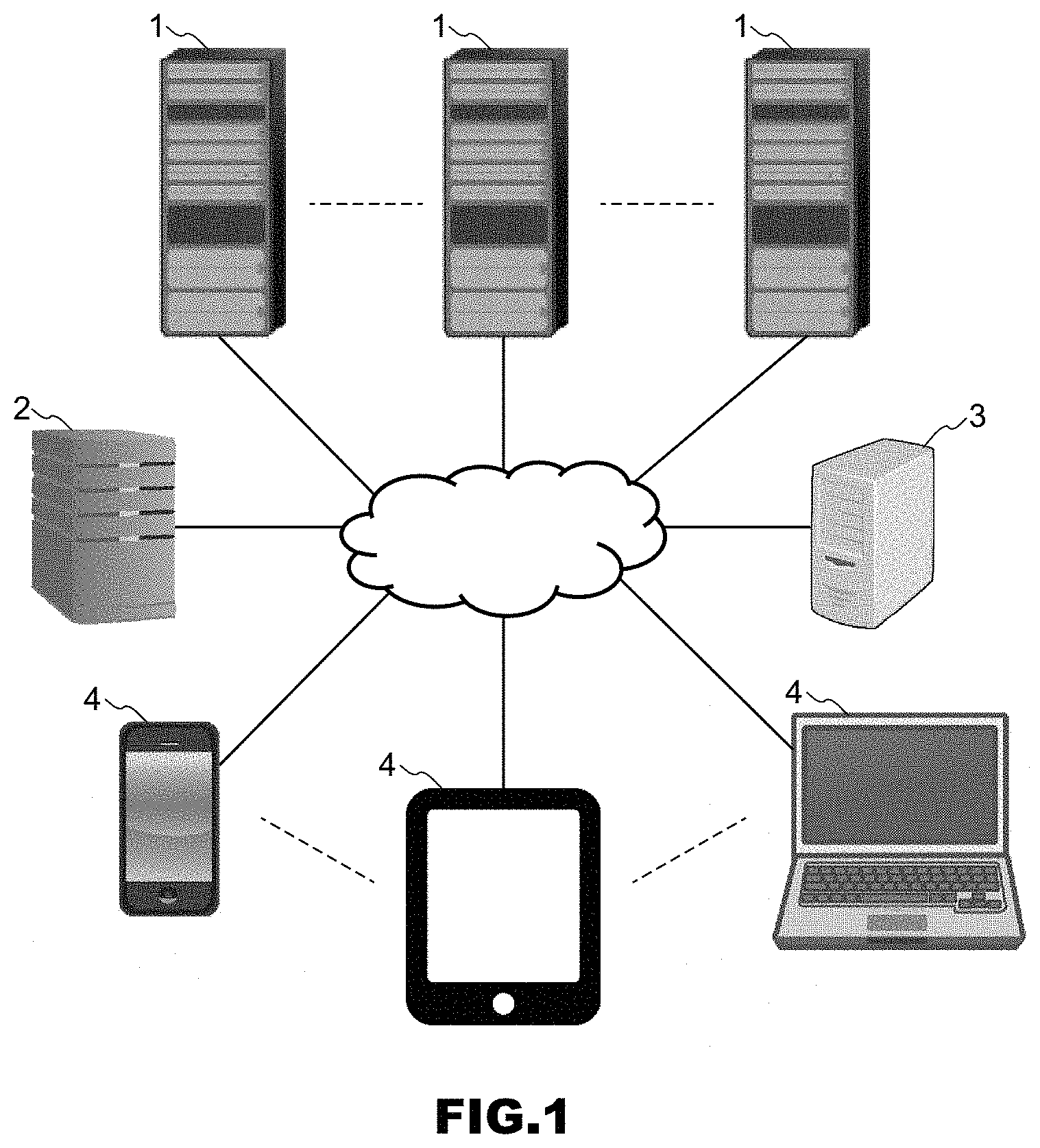 Patent US11771983 Figure 1 – Information system, service server, management server, information processing method, and recording medium