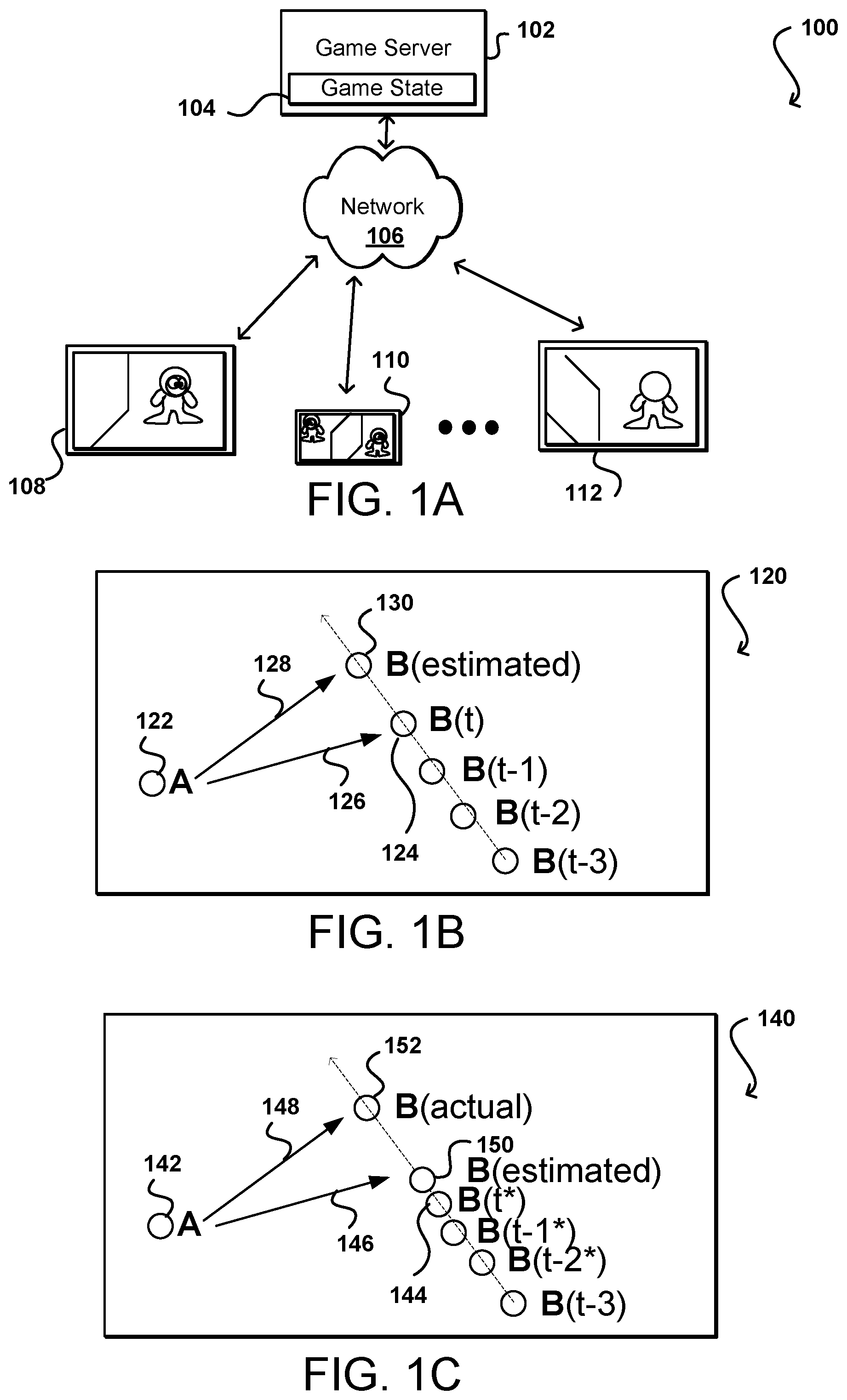 Patent US11771984 Figure 1 – Variable latency compensation for asynchronous multiplayer games