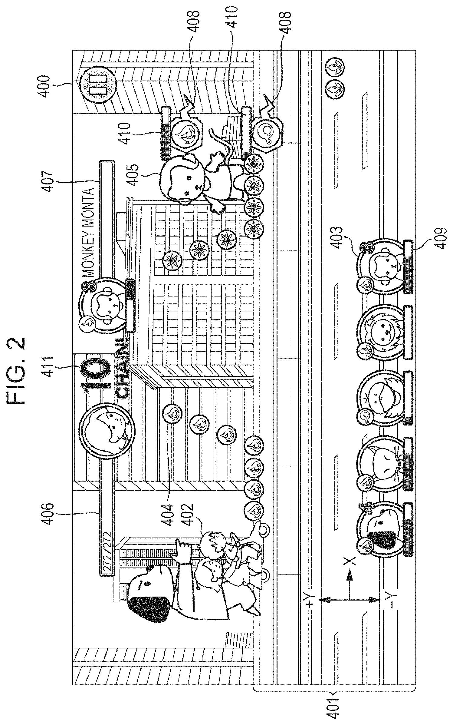 Patent US11771990 Figure 2 – Game program, game processing method, and information processing apparatus