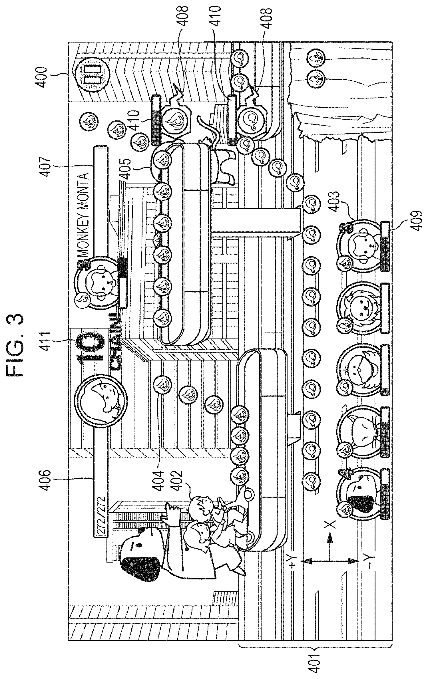 Patent US11771990 Figure 3 – Game program, game processing method, and information processing apparatus