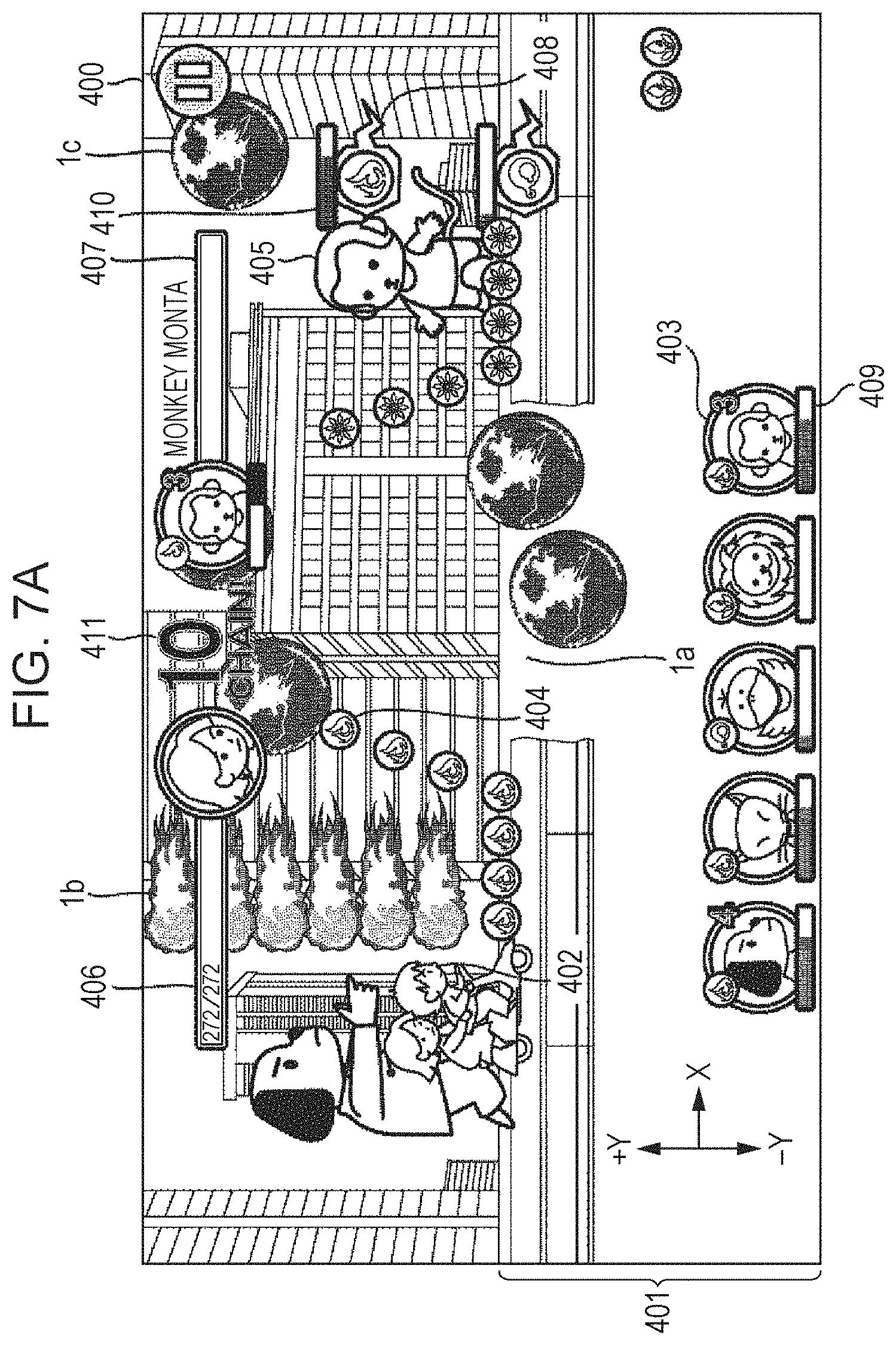 Patent US11771990 Figure 7 – Game program, game processing method, and information processing apparatus