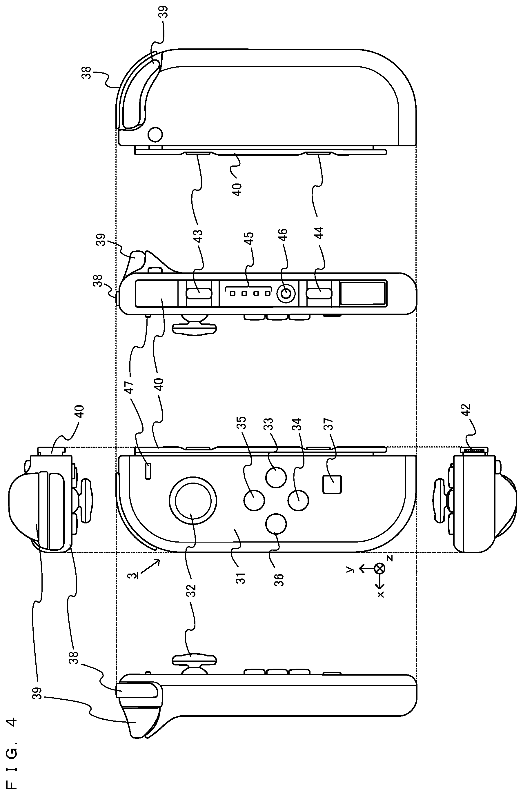 Patent US11771991 Figure 4 – Non-transitory computer-readable storage medium having stored therein information processing program, information processing apparatus, information processing system, and information processing method