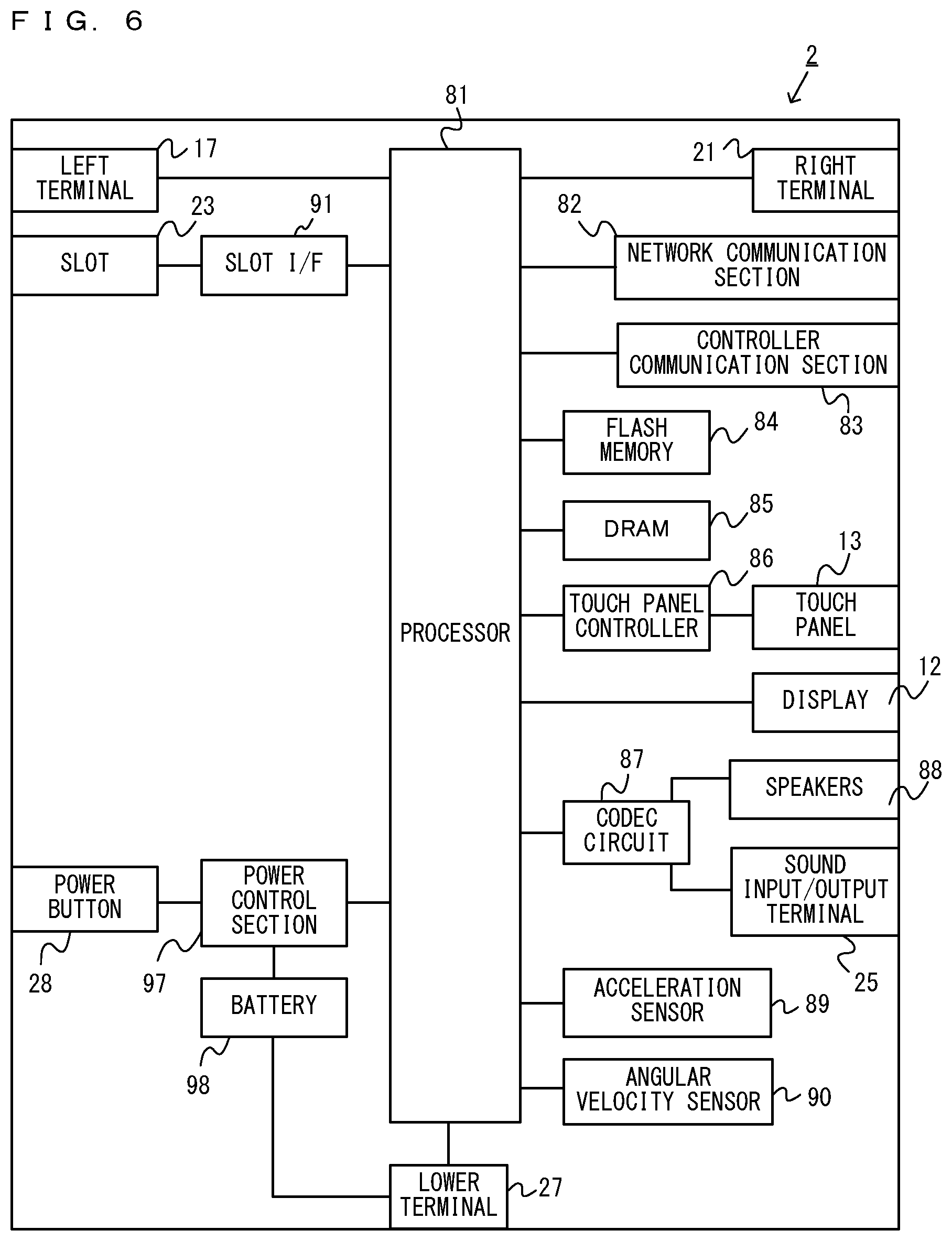 Patent US11771991 Figure 6 – Non-transitory computer-readable storage medium having stored therein information processing program, information processing apparatus, information processing system, and information processing method
