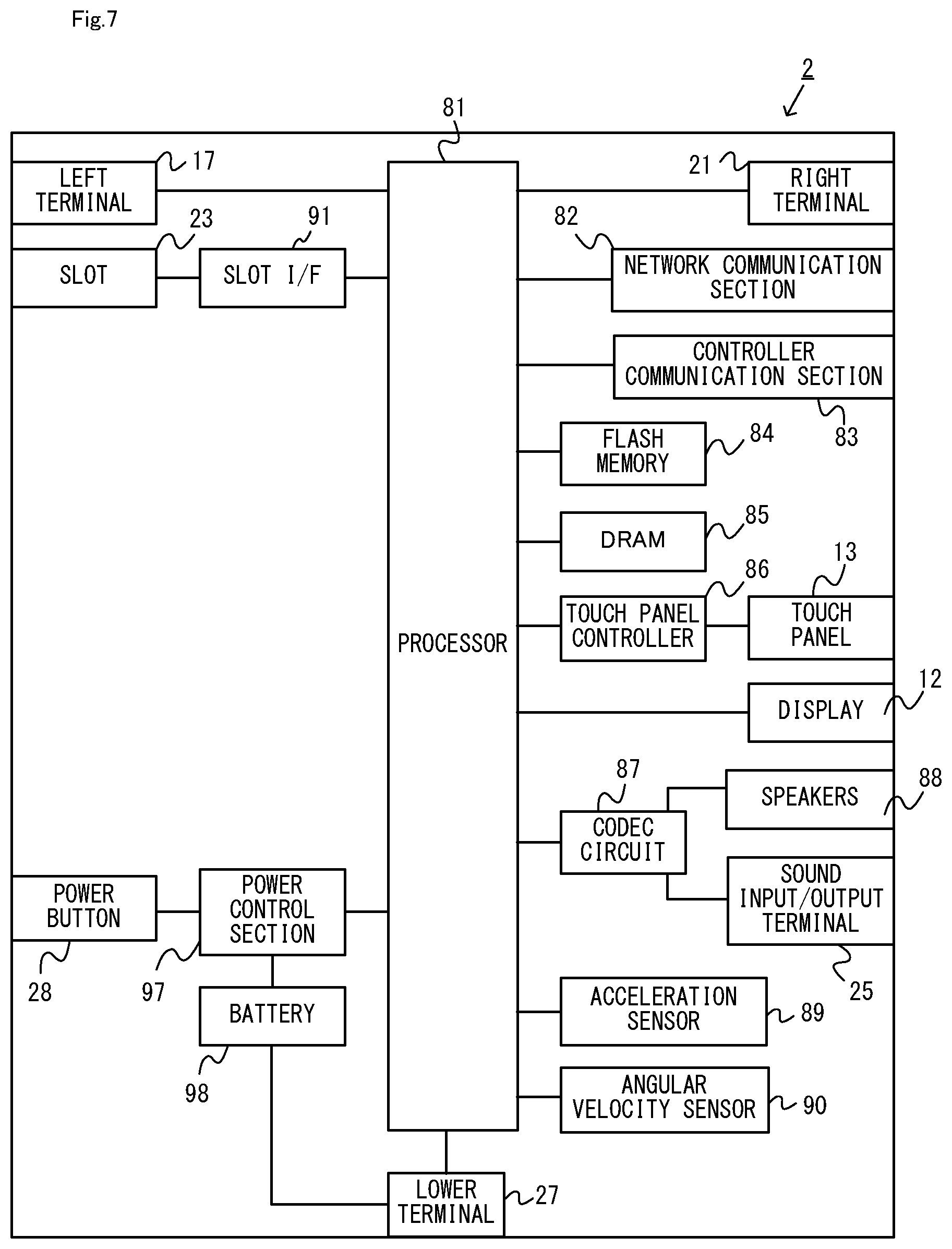 Patent US11771994 Figure 7 – Storage medium having information processing program stored therein, information processing system, information processing apparatus, and information processing method