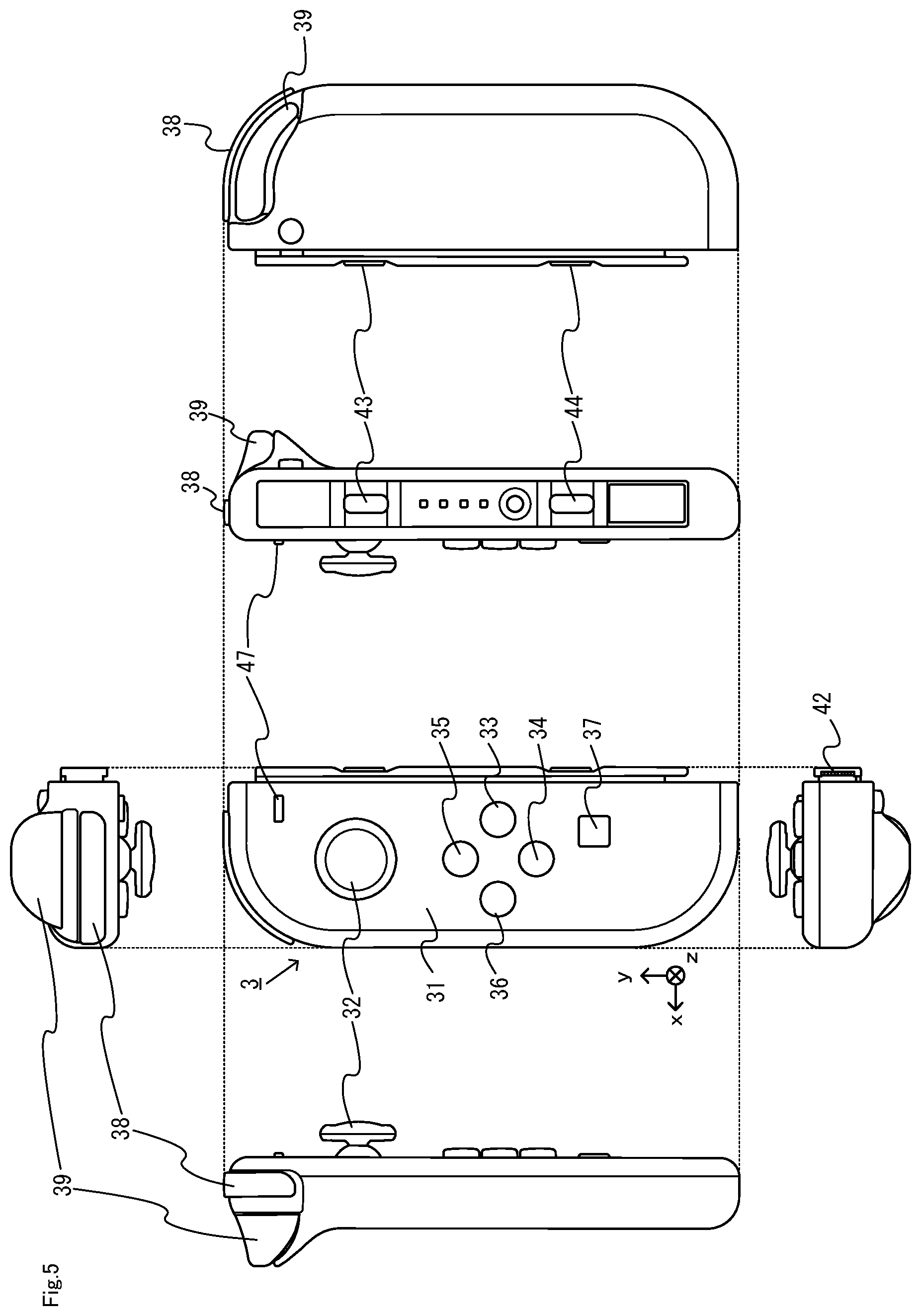 Patent US11771995 Figure 5 – Storage medium having information processing program stored therein, information processing system, information processing apparatus, and information processing method