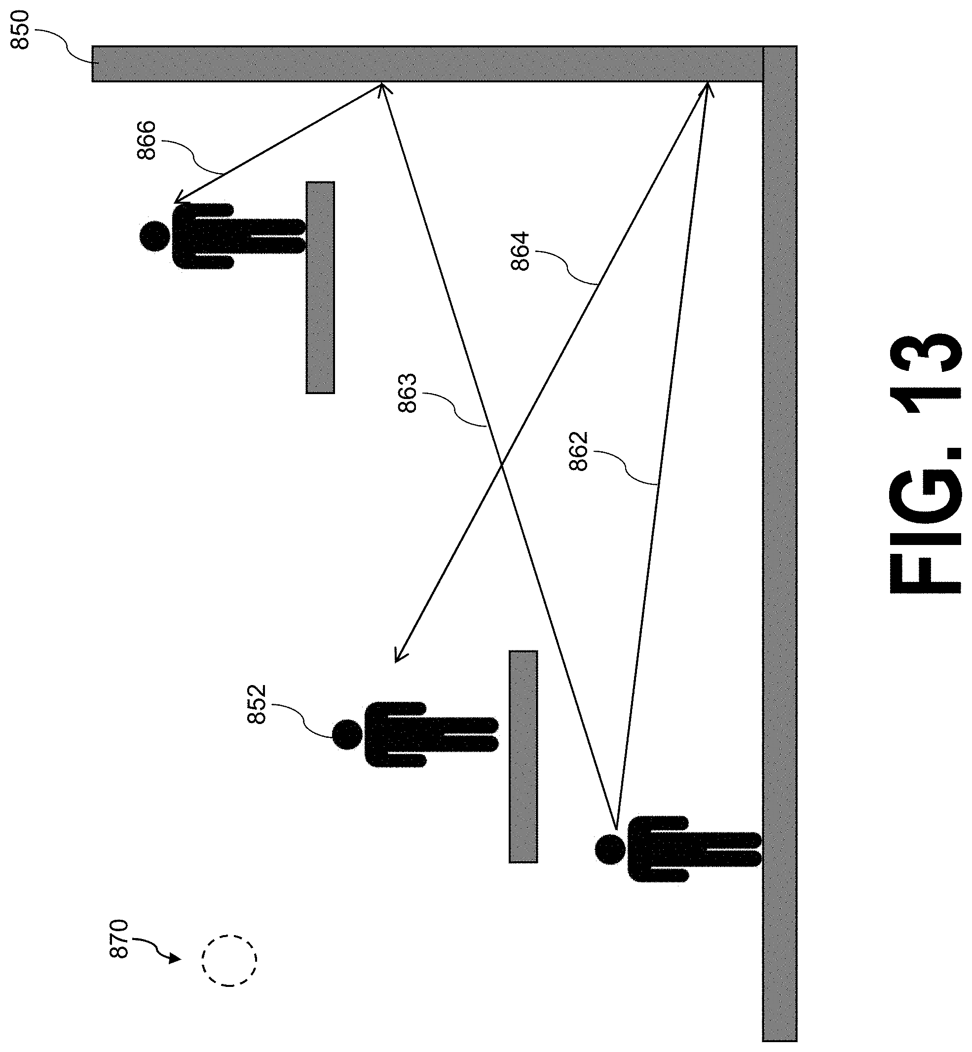 Patent US11771997 Figure 13 – Method of and system for preventing wall hacking in video games by using ray tracing to filter outgoing data packets